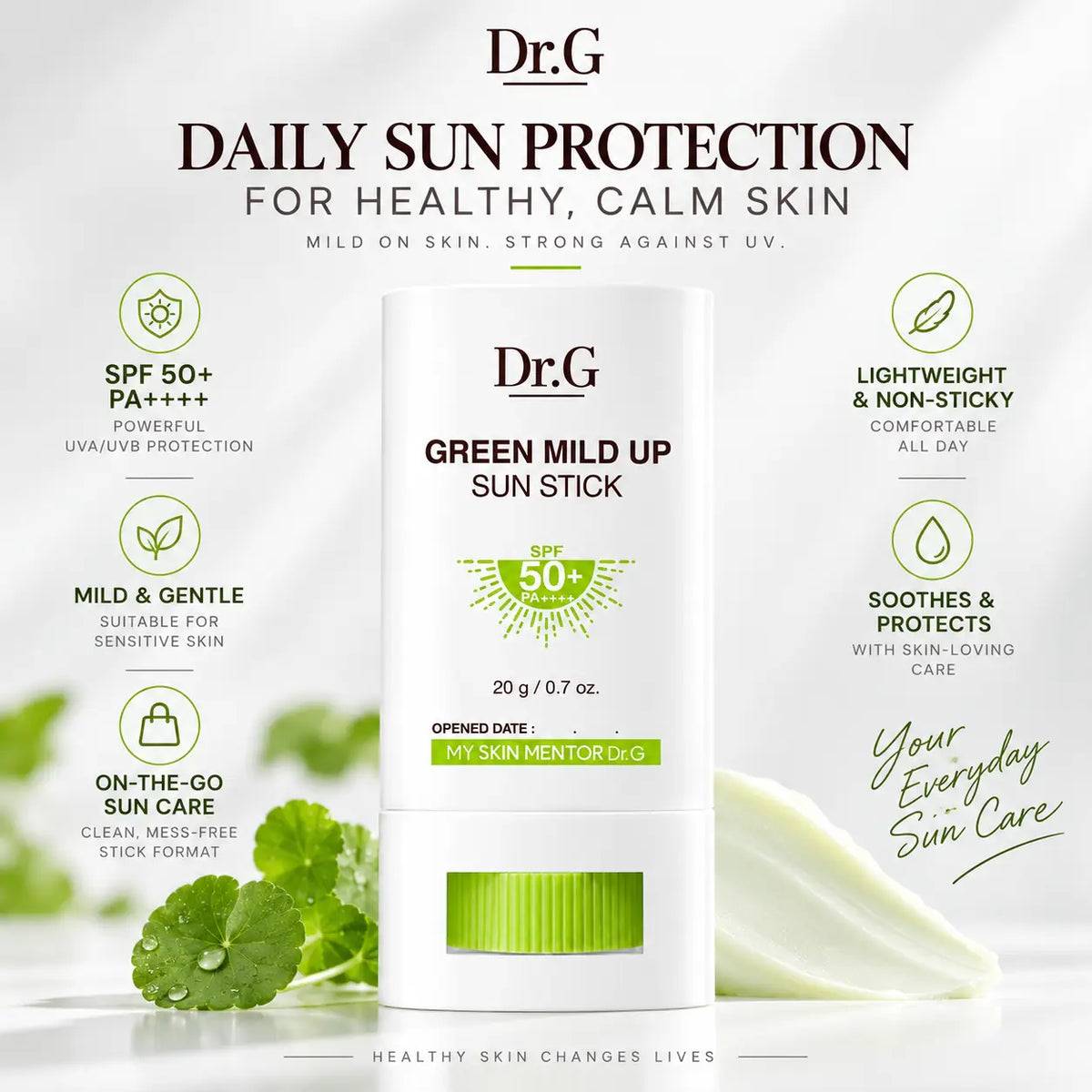Dr.G Green Mild Up Sun Stick 20g