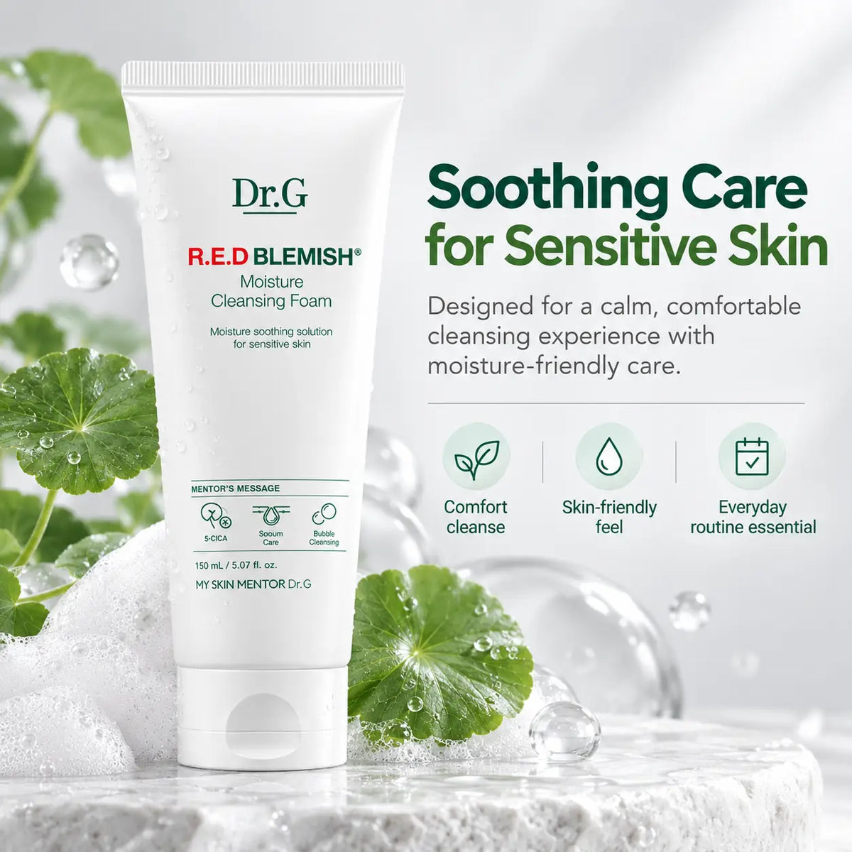 Dr.G Red Blemish Moisture Cleansing Foam 150ml