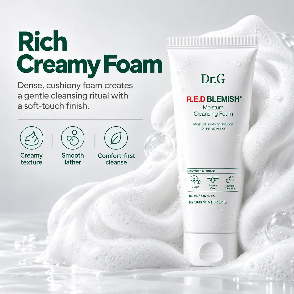 Dr.G Red Blemish Moisture Cleansing Foam 150ml