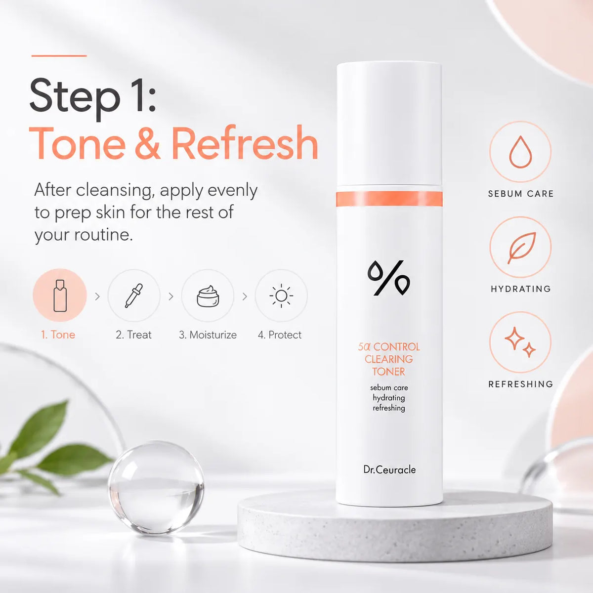 Dr. Ceuracle 5α Control Clearing Toner 120ml