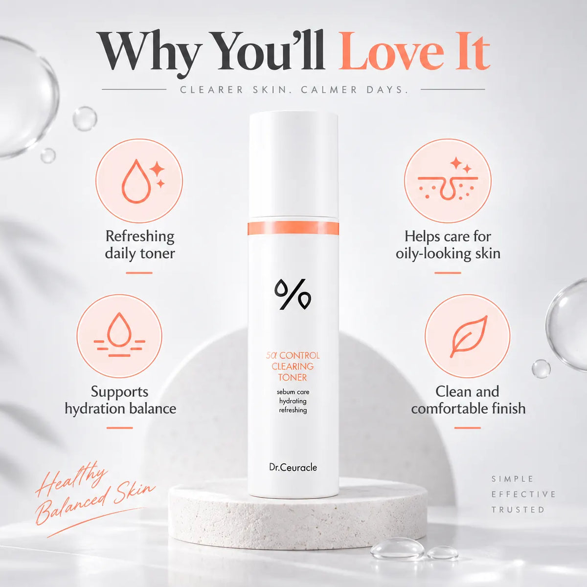 Dr. Ceuracle 5α Control Clearing Toner 120ml