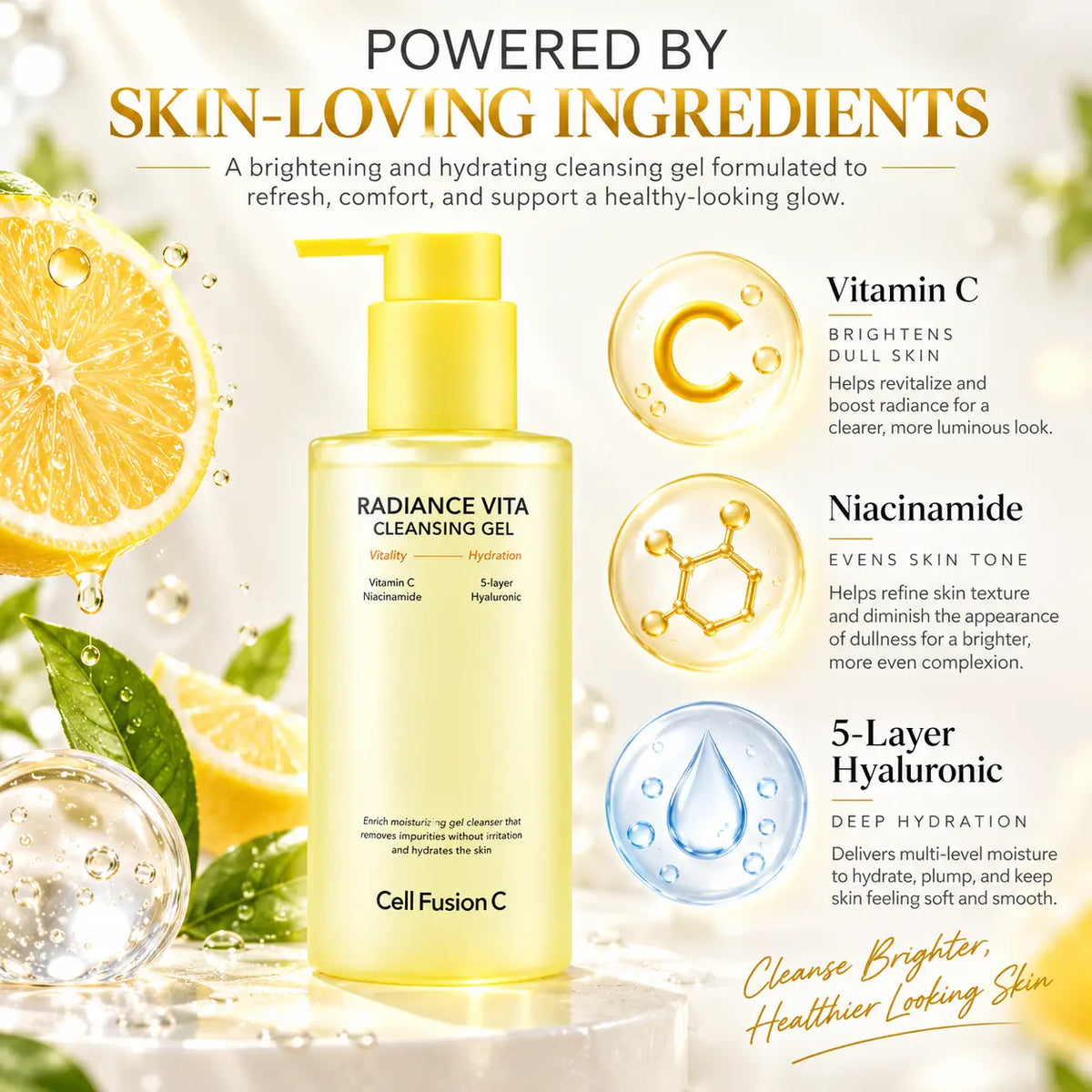 Cell Fusion C Radiance Vita Cleansing Gel 200ml