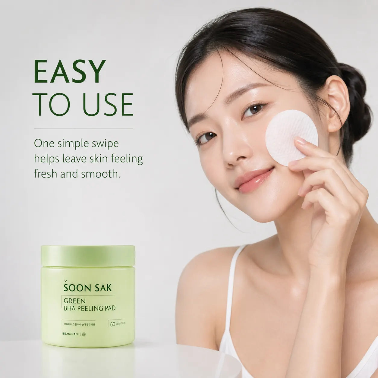 BEAUDIANI Green BHA Soon Sak Peeling Pad 60ea