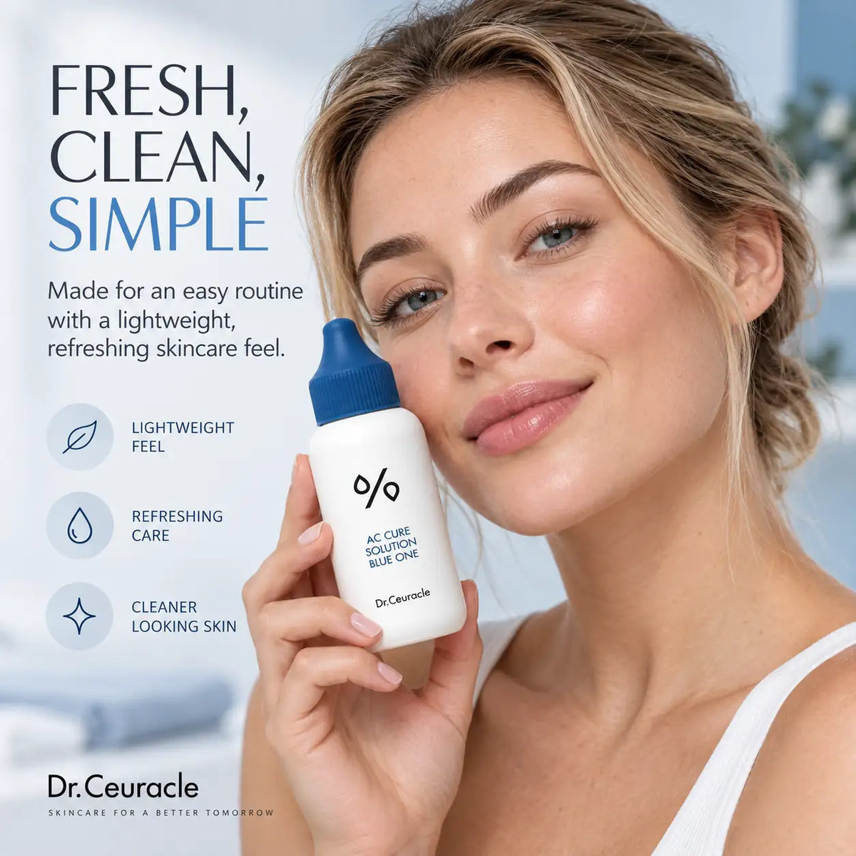 Dr. Ceuracle AC helps care for Solution Blue One 50ml