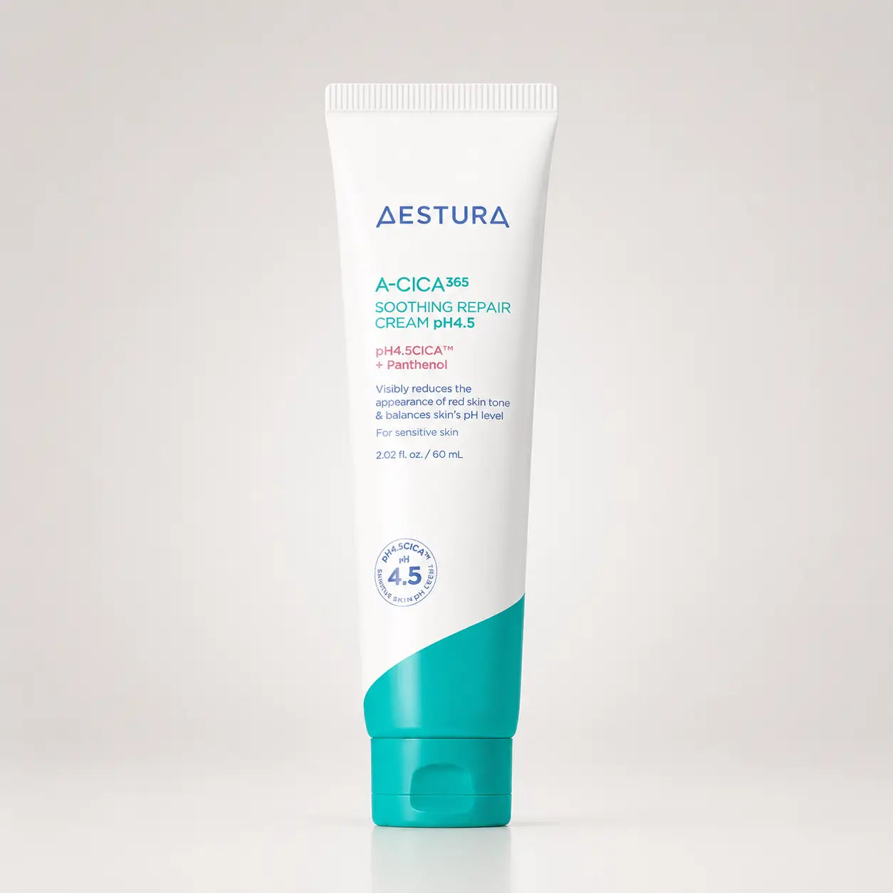 AESTURA A-Cica Calming Cream tub shown upright against a plain background