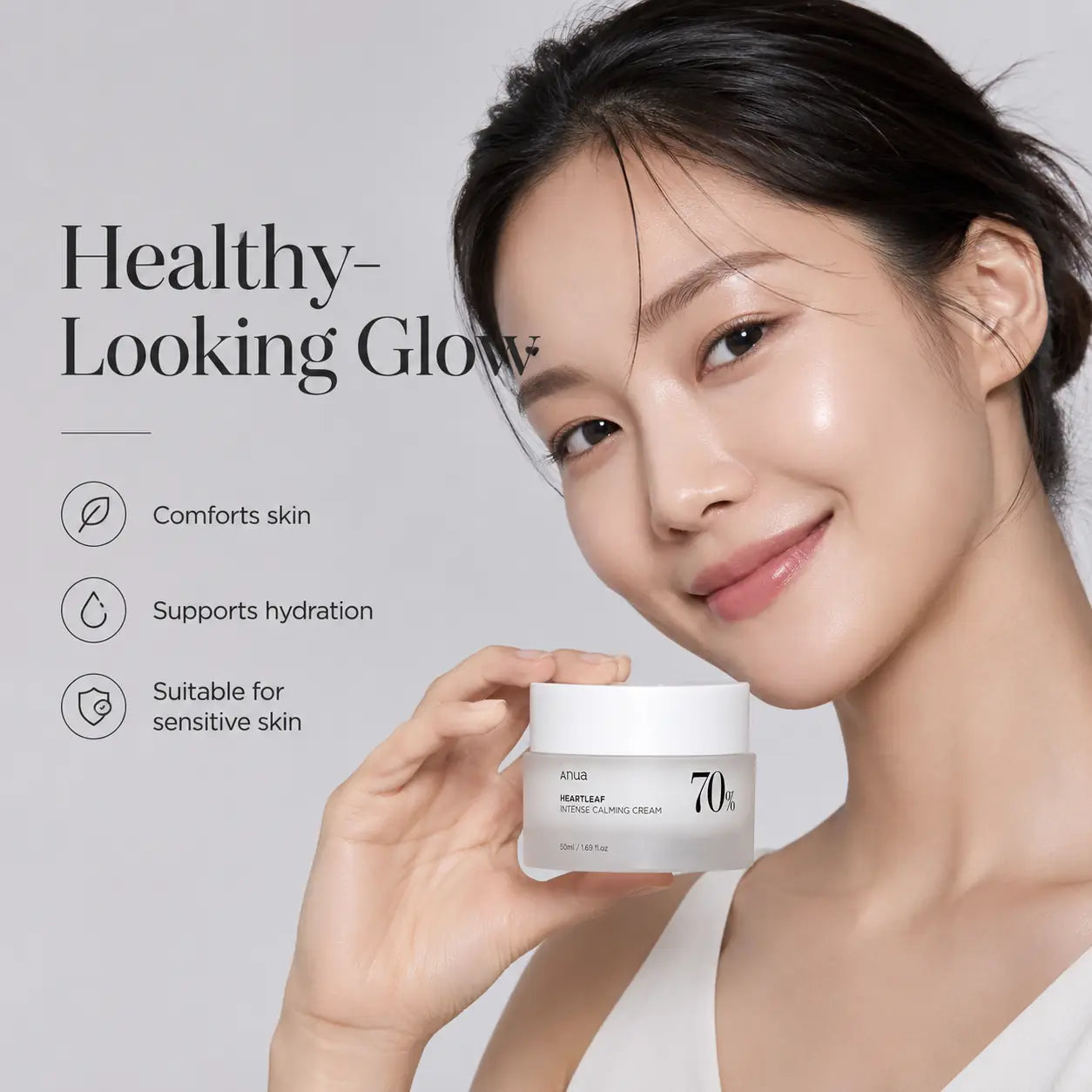 ANUA Heartleaf 70% Intense Calming Cream 50ml