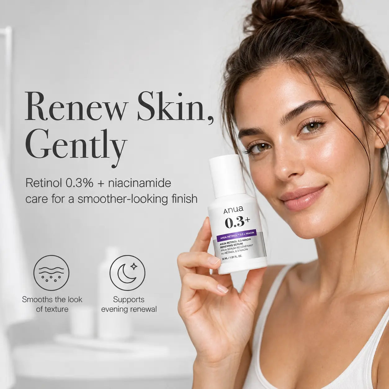 ANUA Nano Retinol 0.3% Niacin Renewing Serum 30ml
