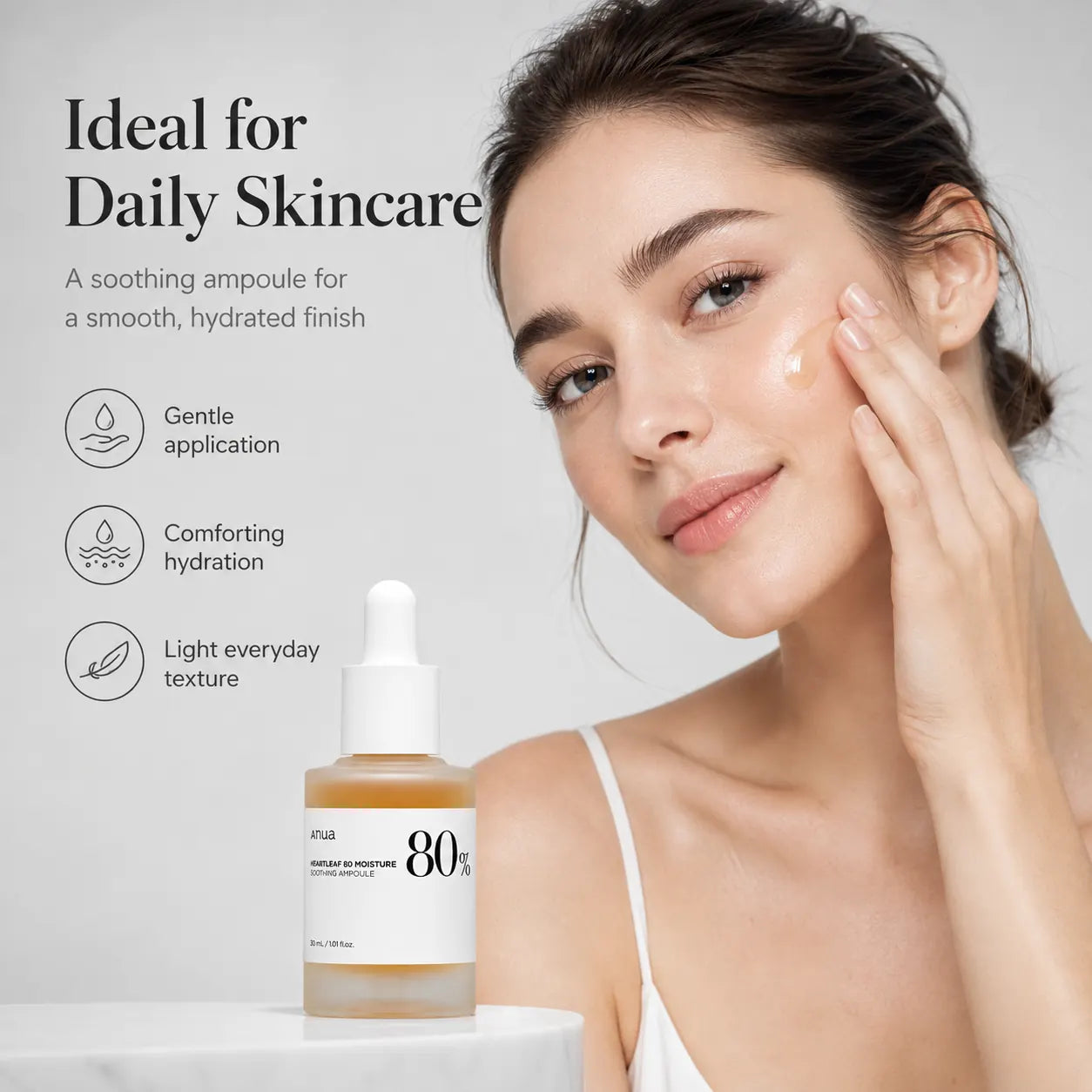 ANUA Heartleaf 80% Moisture Soothing Ampoule 30ml