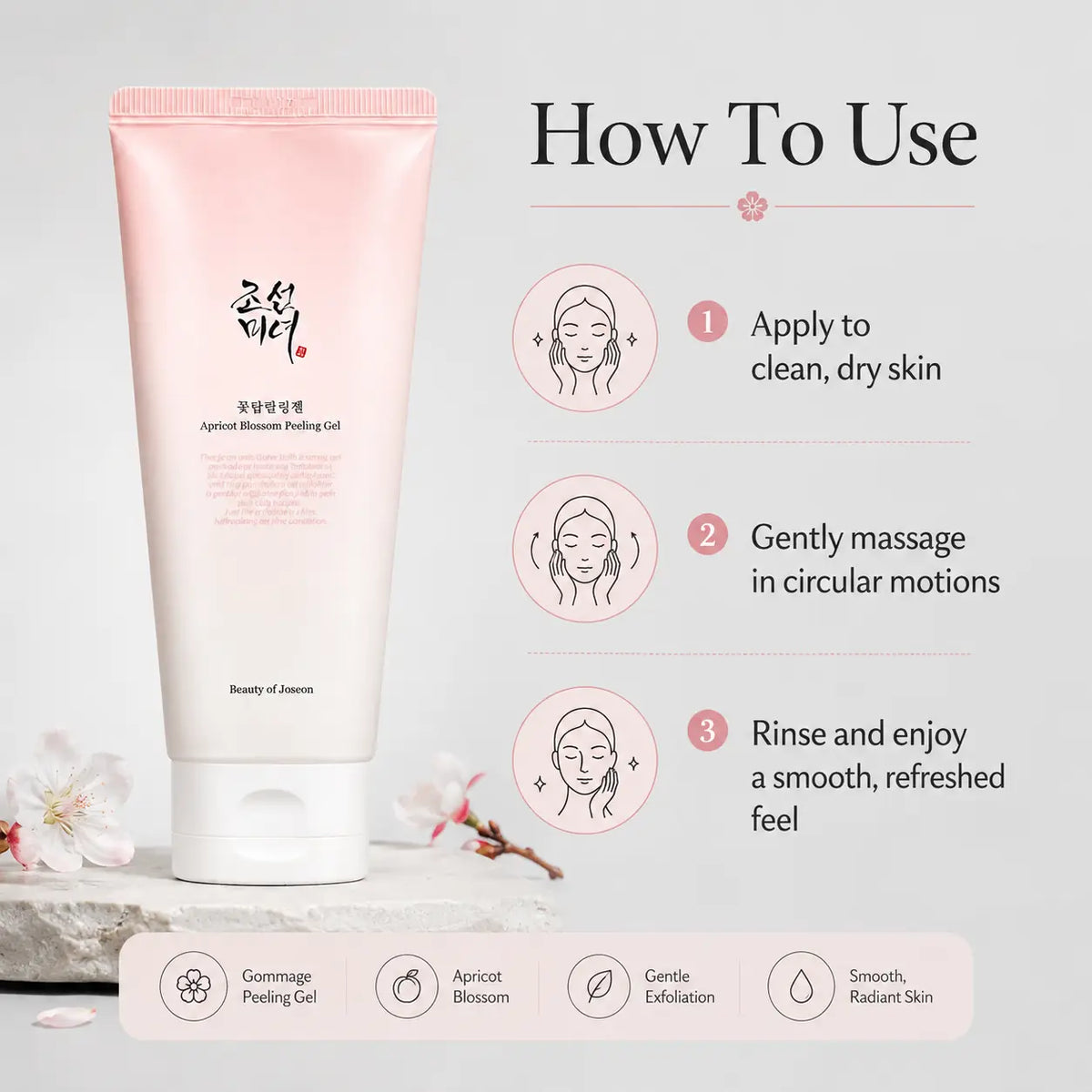 Beauty of Joseon Apricot Blossom Peeling Gel 100ml
