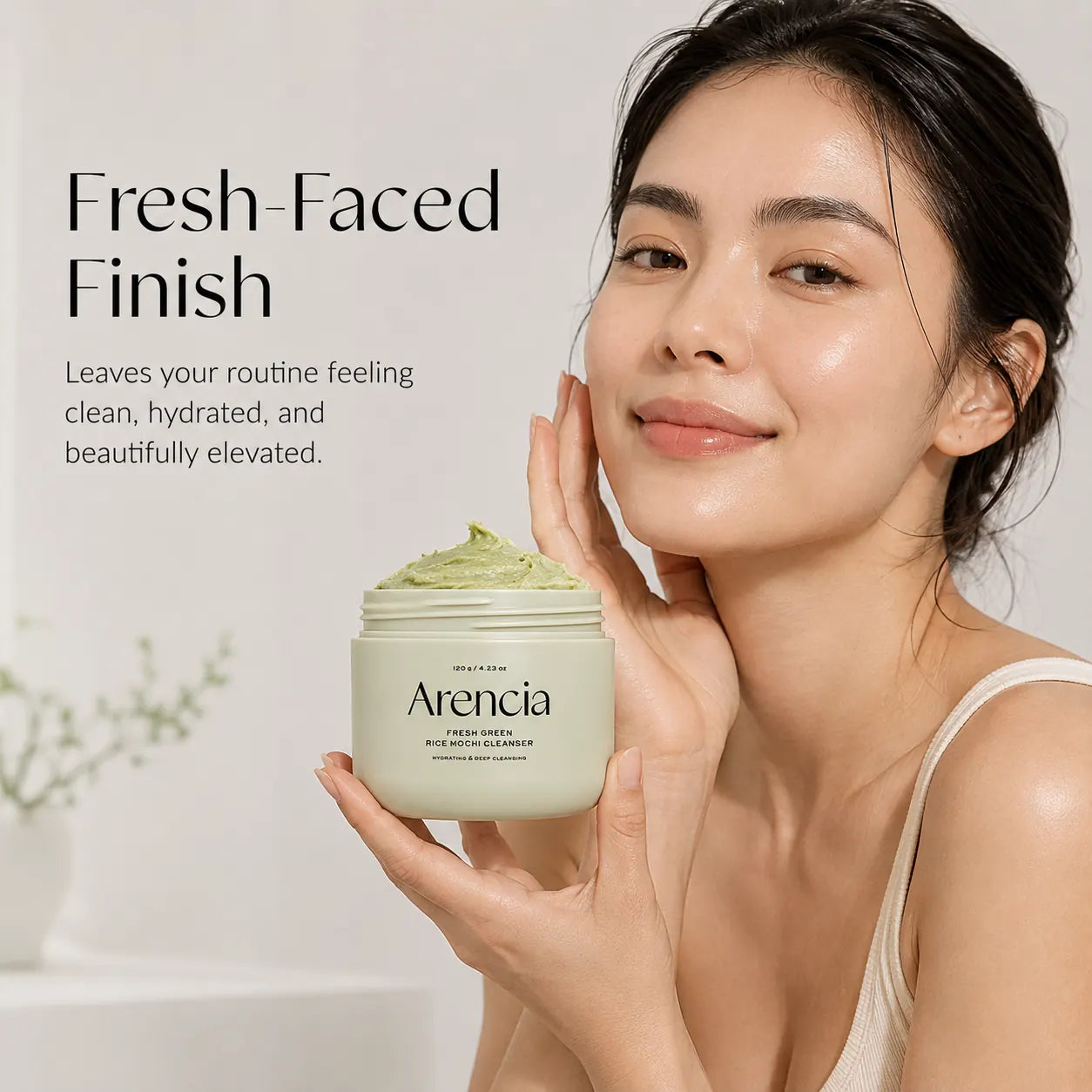 Arencia Fresh Green Rice Mochi Cleanser 120ml