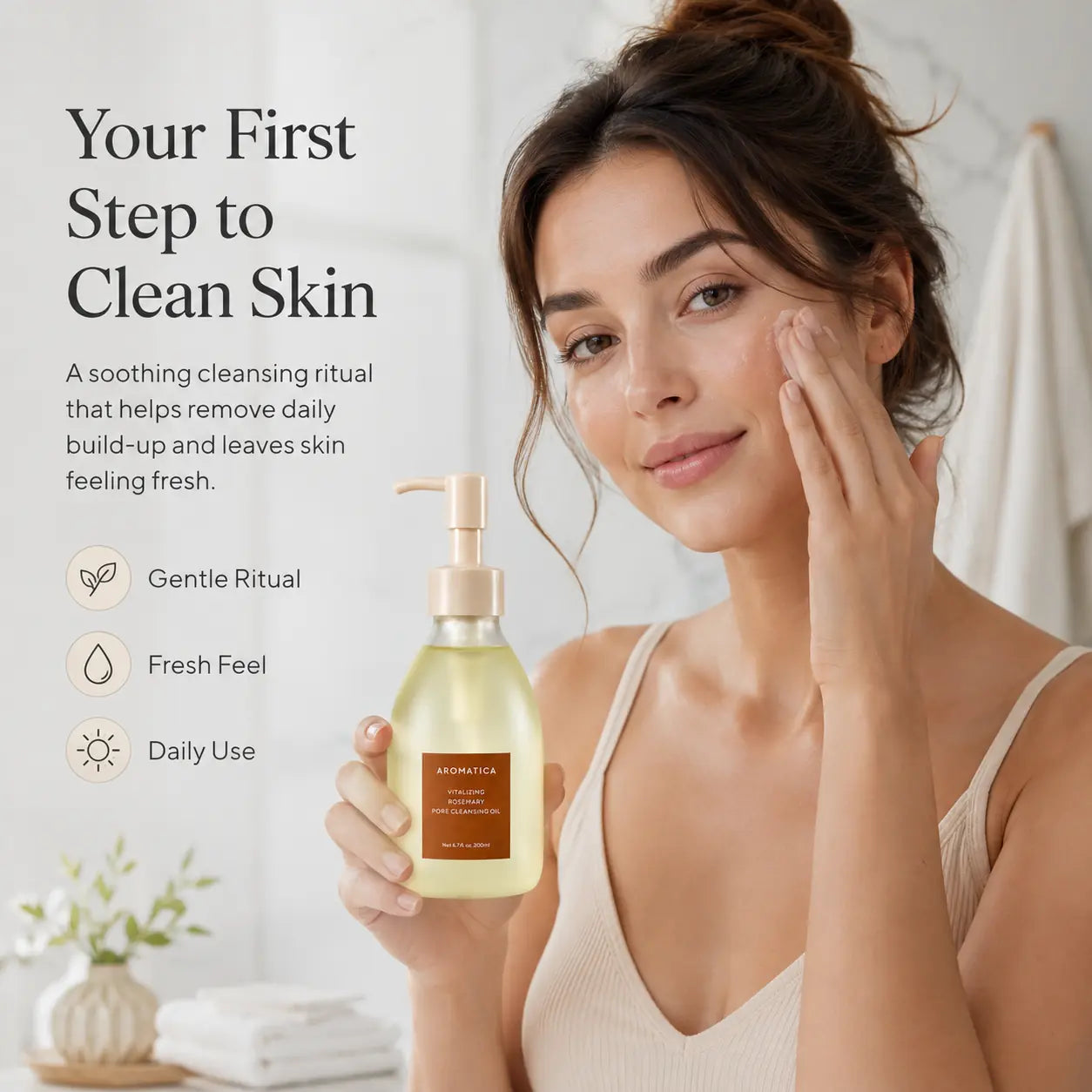 AROMATICA Vitalizing Rosemary Cleansing Oil 200ml