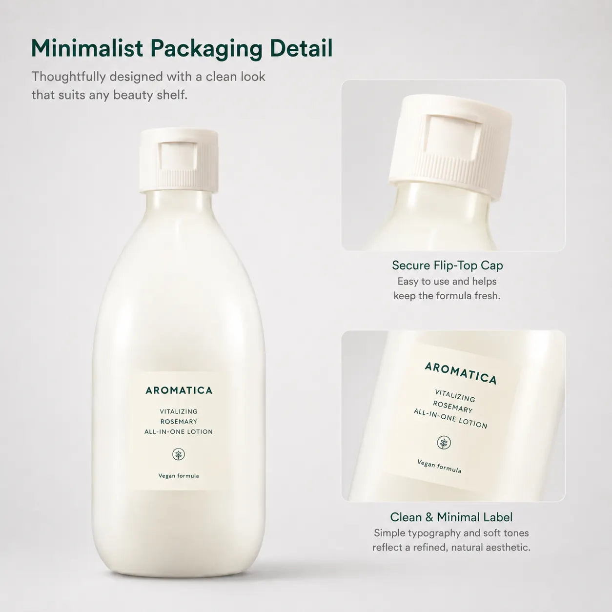 AROMATICA Vitalizing Rosemary All-in-One Lotion 300ml