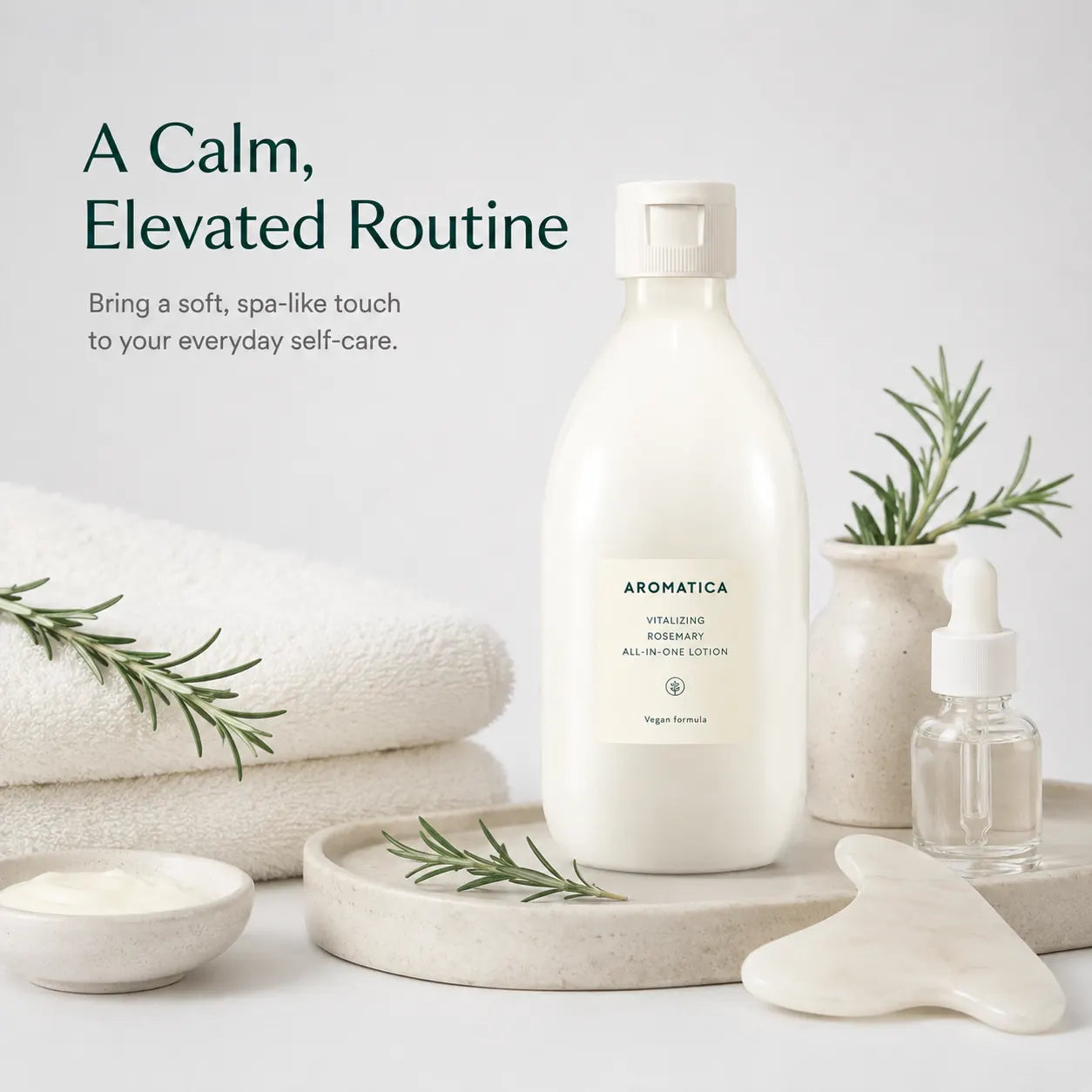 AROMATICA Vitalizing Rosemary All-in-One Lotion 300ml