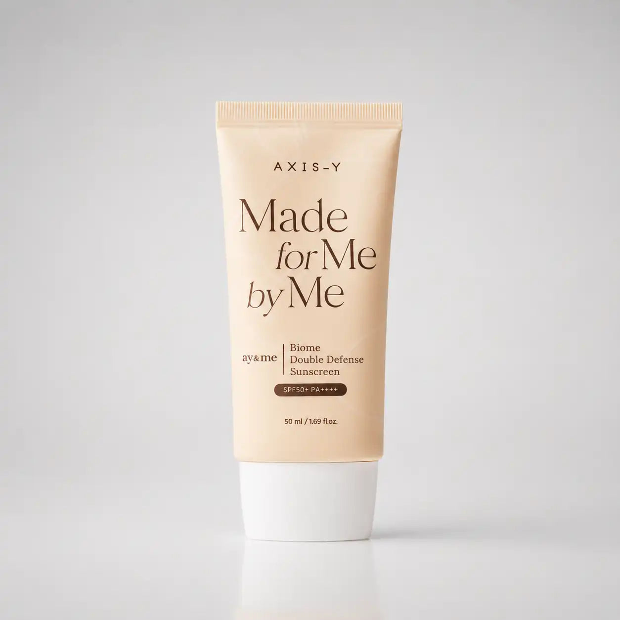 AXIS-Y Biome Double Defense Sunscreen 50ml bottle