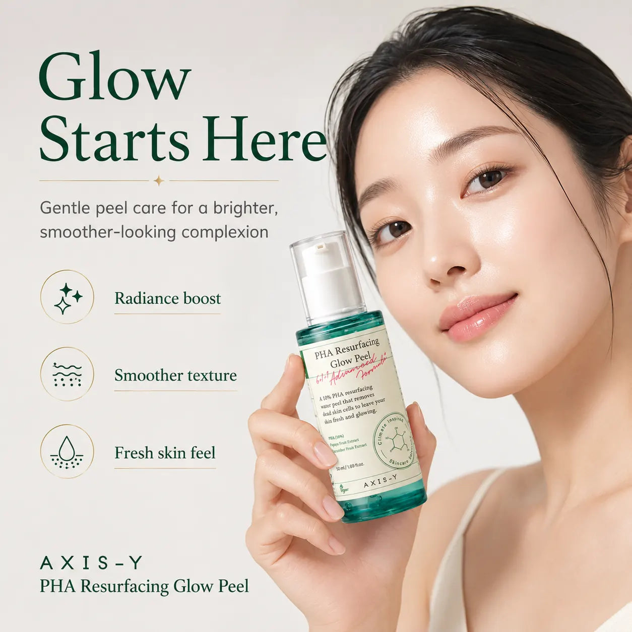 AXIS-Y PHA Resurfacing Glow Peel 50ml