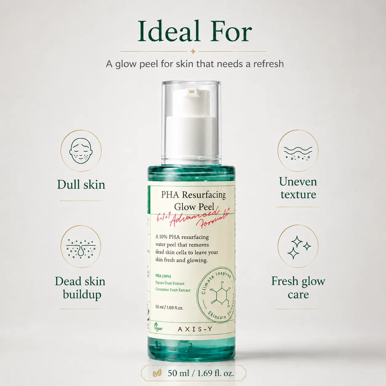 AXIS-Y PHA Resurfacing Glow Peel 50ml