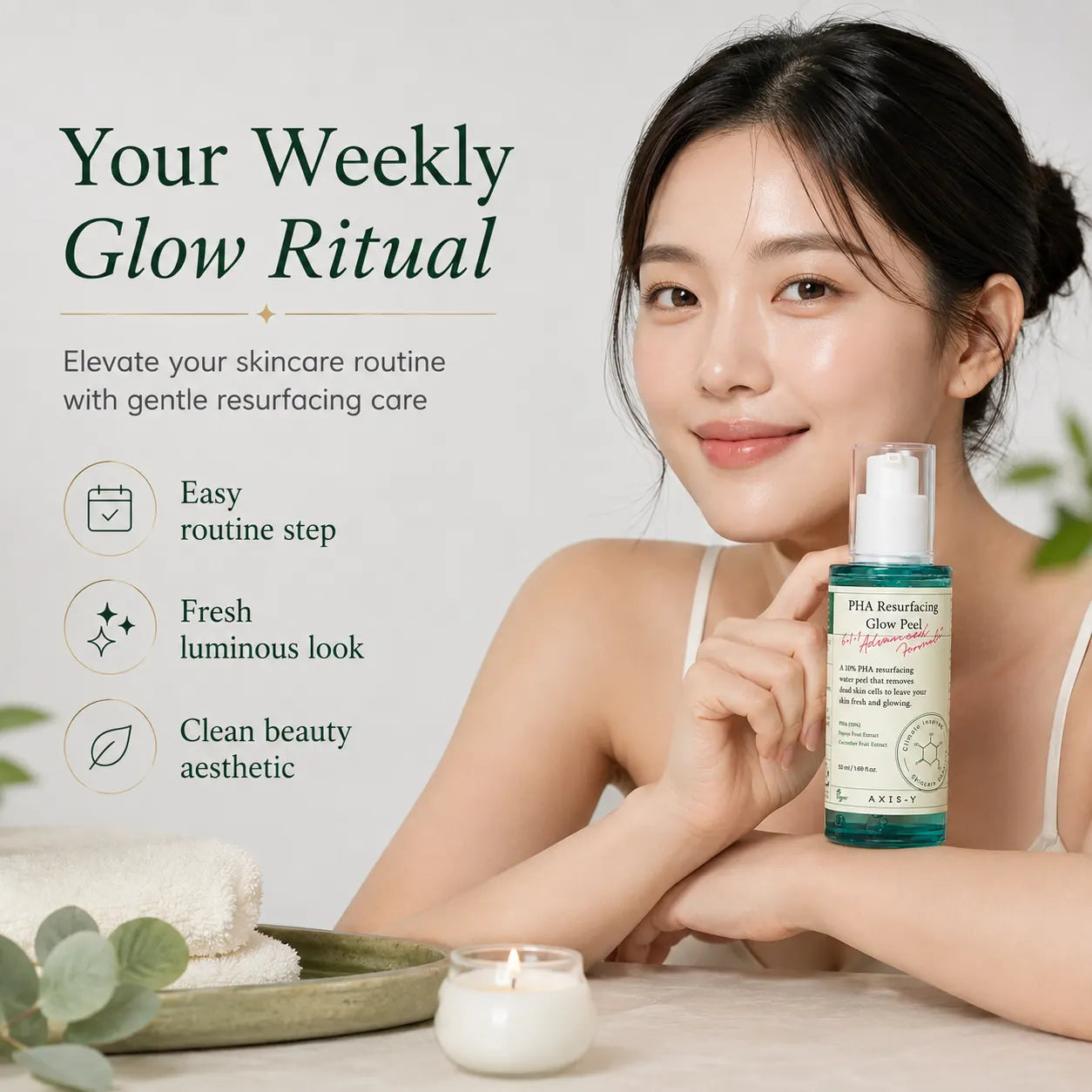 AXIS-Y PHA Resurfacing Glow Peel 50ml