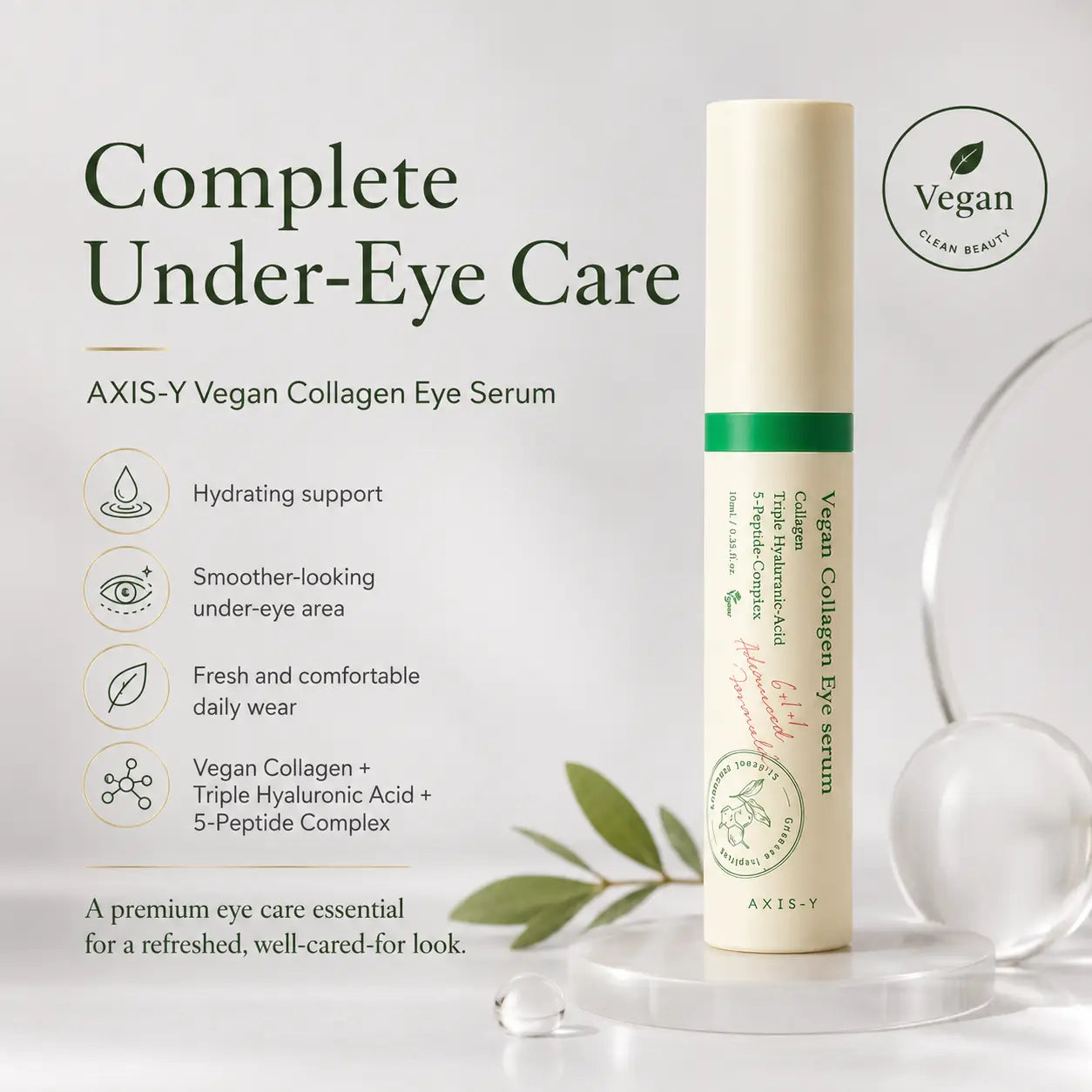 AXIS-Y Vegan Collagen Eye Serum 10ml