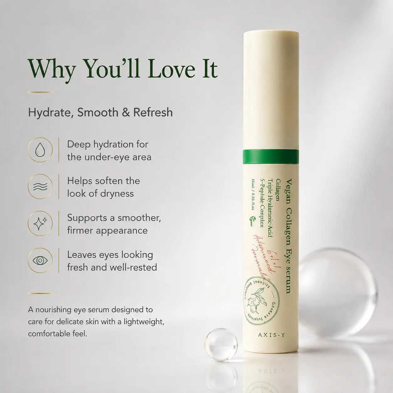 AXIS-Y Vegan Collagen Eye Serum 10ml