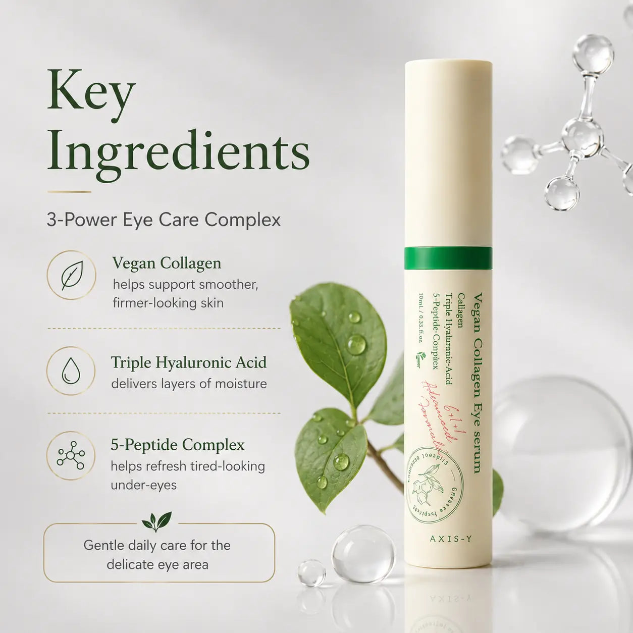 AXIS-Y Vegan Collagen Eye Serum 10ml