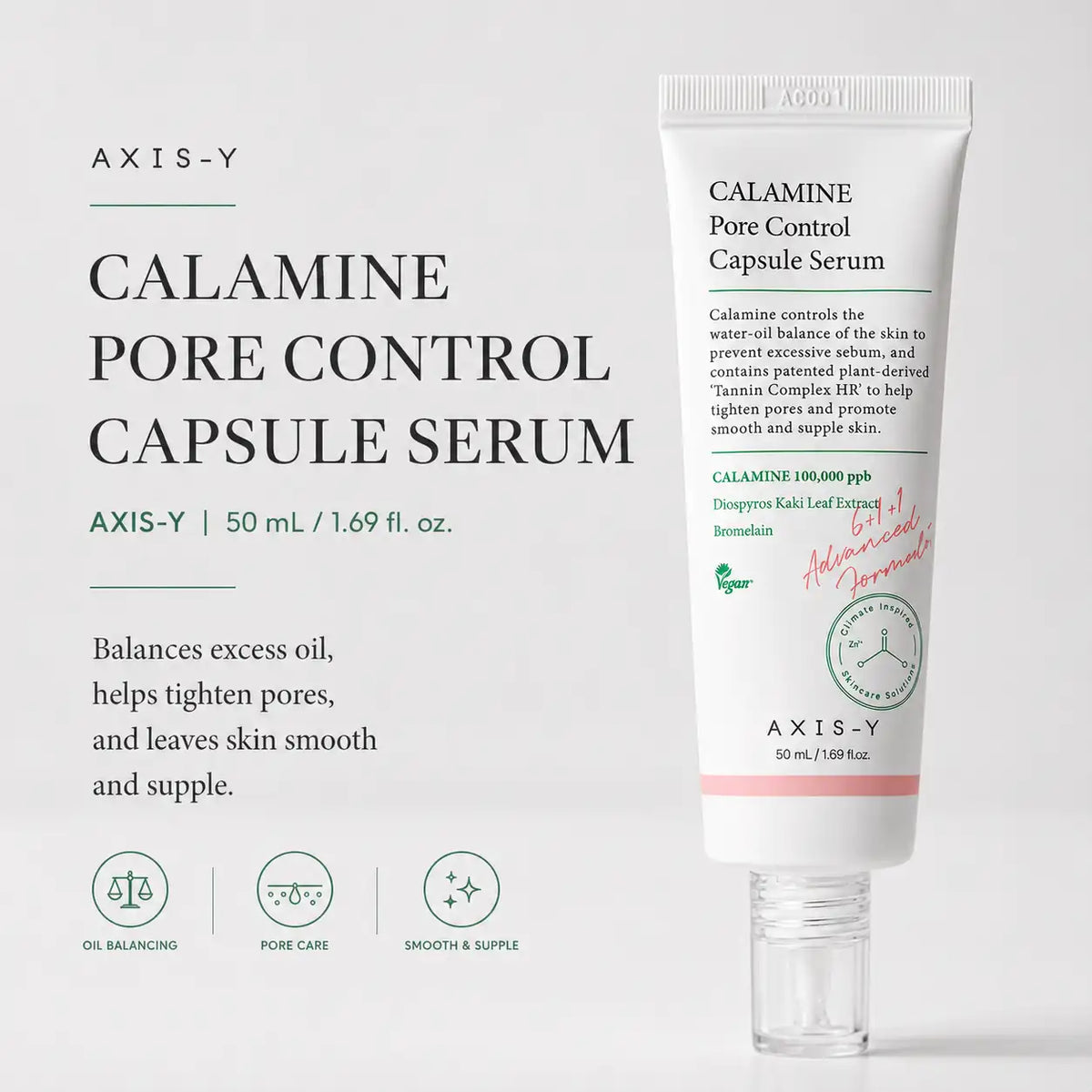 AXIS-Y Calamine Pore Control Capsule Serum 50ml