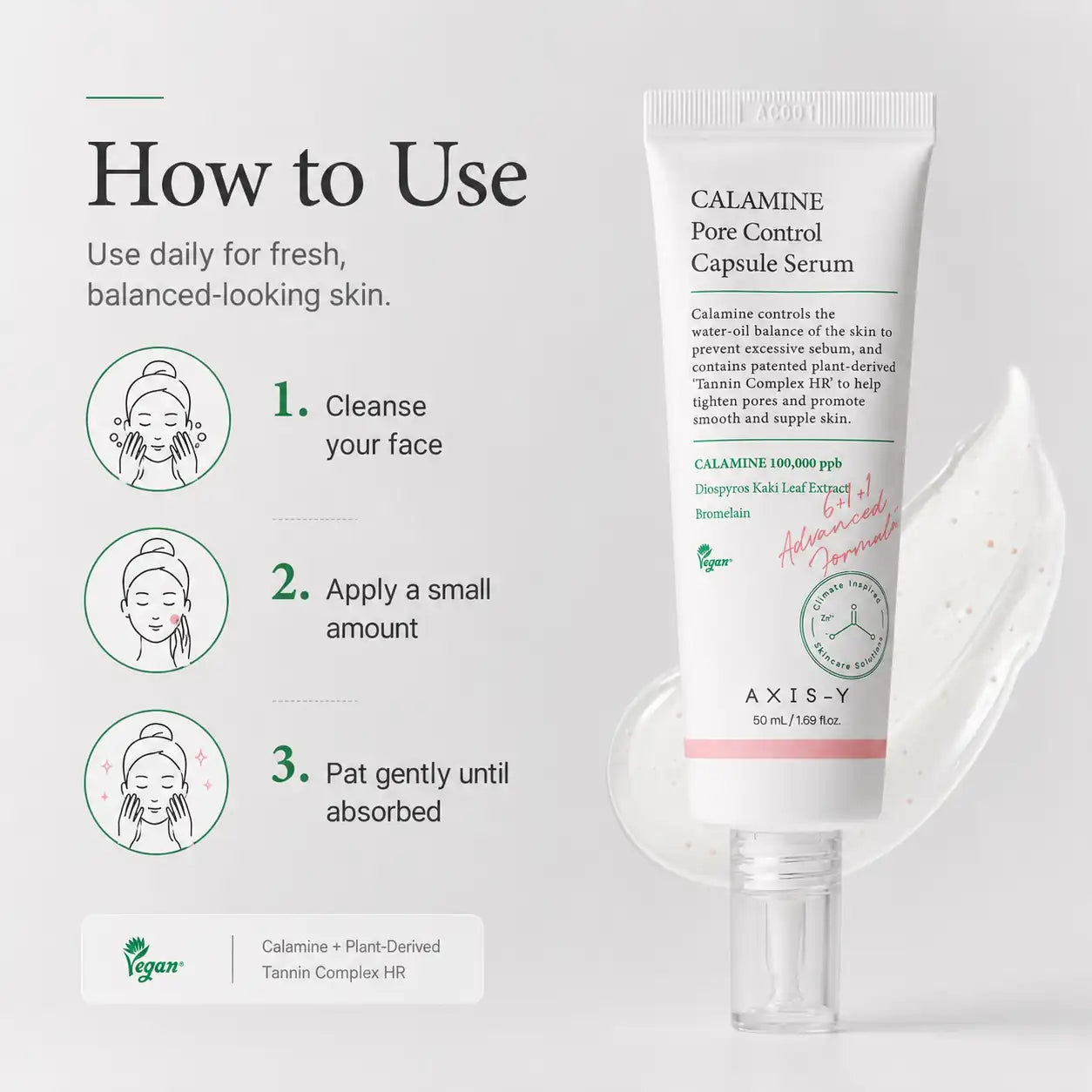 AXIS-Y Calamine Pore Control Capsule Serum 50ml