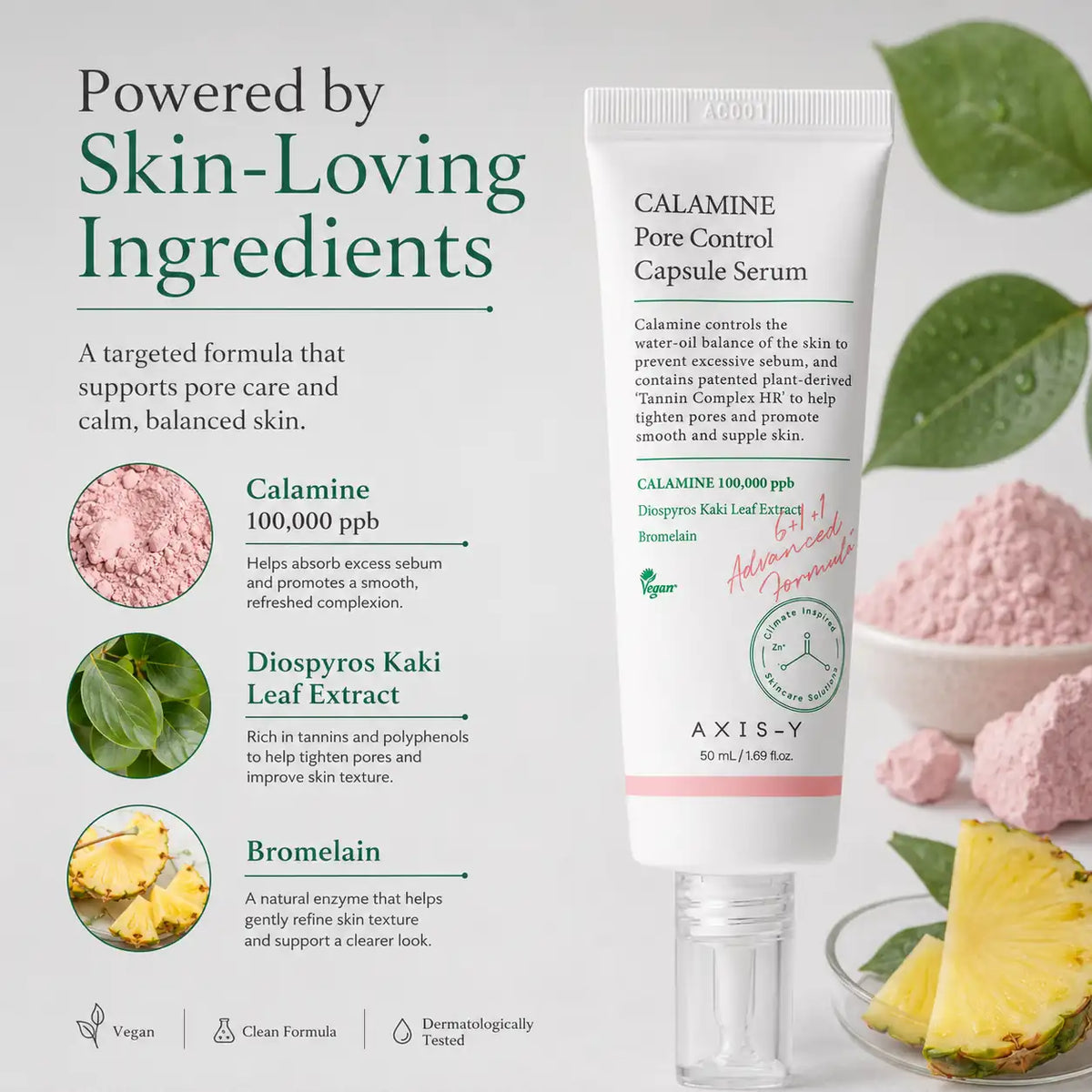 AXIS-Y Calamine Pore Control Capsule Serum 50ml