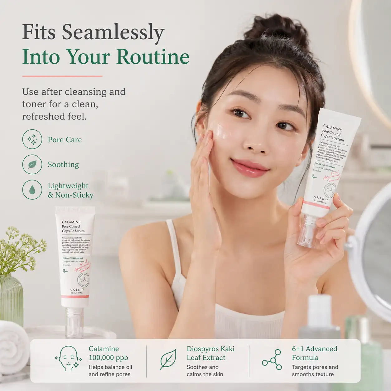 AXIS-Y Calamine Pore Control Capsule Serum 50ml