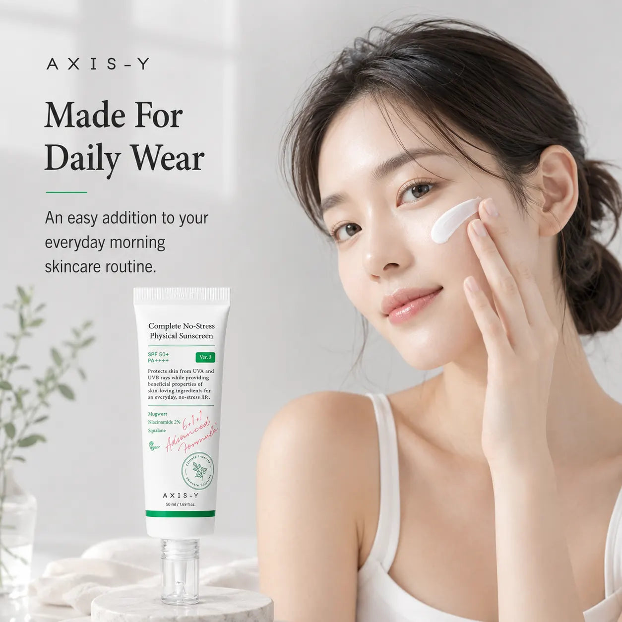 AXIS-Y Complete No Stress Physical Sunscreen 50ml