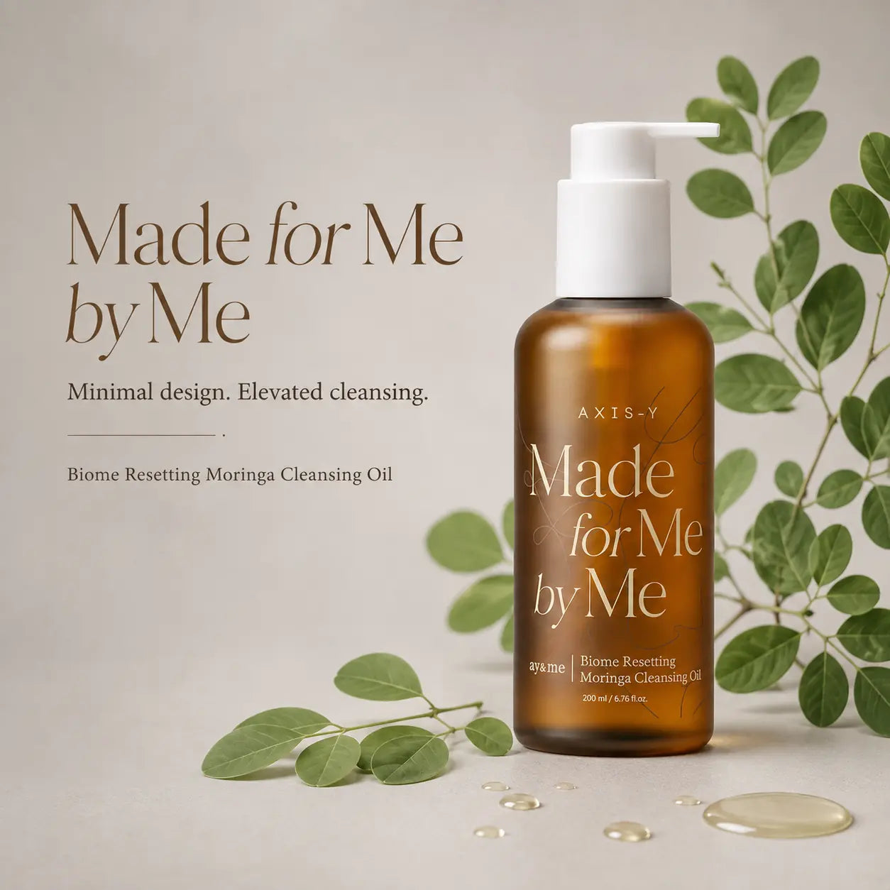 AXIS-Y Biome Resetting Moringa Cleansing Oil 200ml