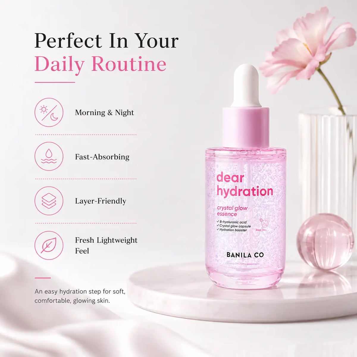 Banila Co Dear Hydration Crystal Glow Essence 50ml