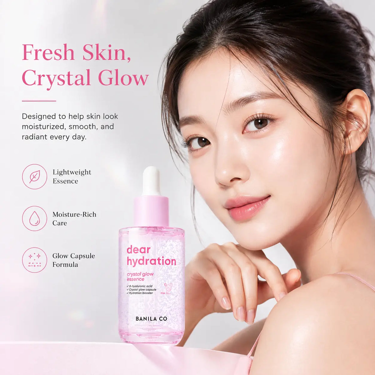 Banila Co Dear Hydration Crystal Glow Essence 50ml