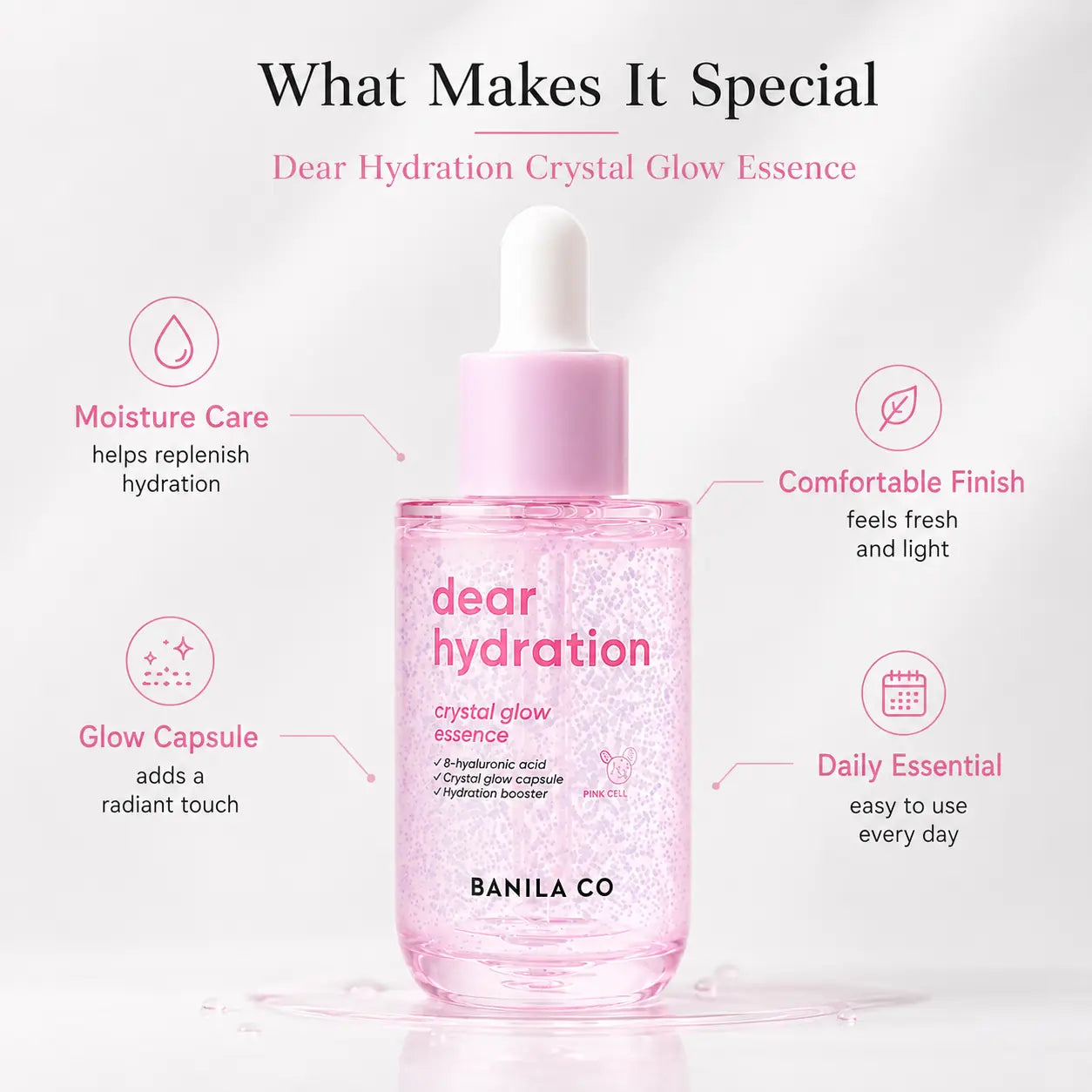 Banila Co Dear Hydration Crystal Glow Essence 50ml