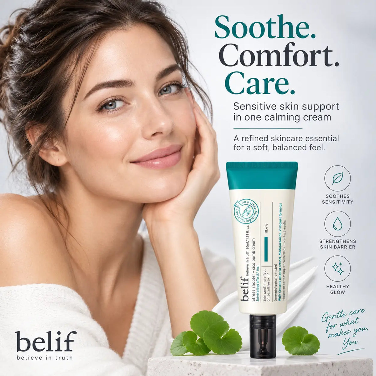 belif Stress Shooter Cica Bomb Cream 50ml