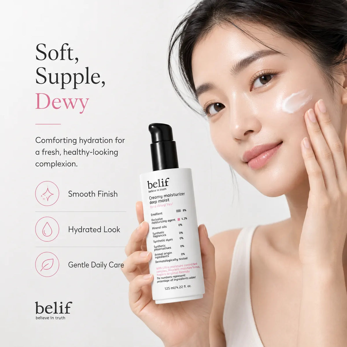 belif Creamy Moisturizer Deep Moist 125ml
