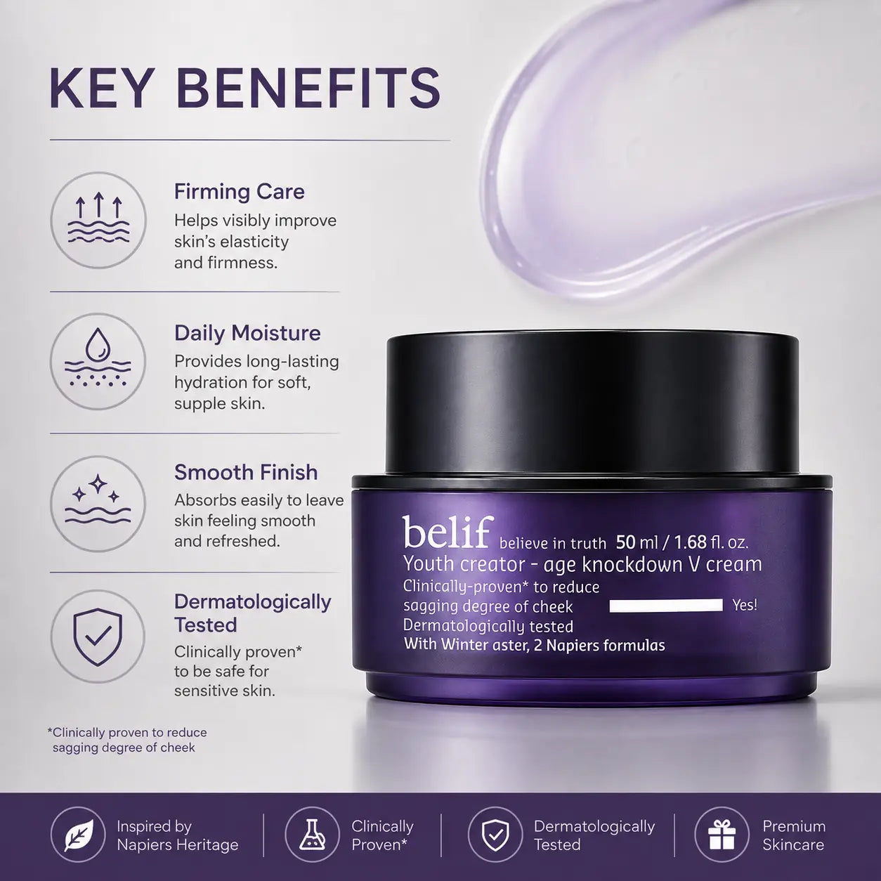 belif Youth Creator Age Knockdown V Cream 50ml