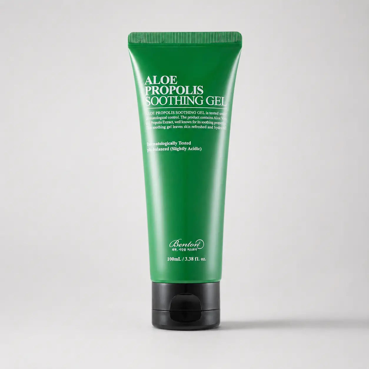 Benton Aloe Propolis Soothing Gel 100ml tube front label