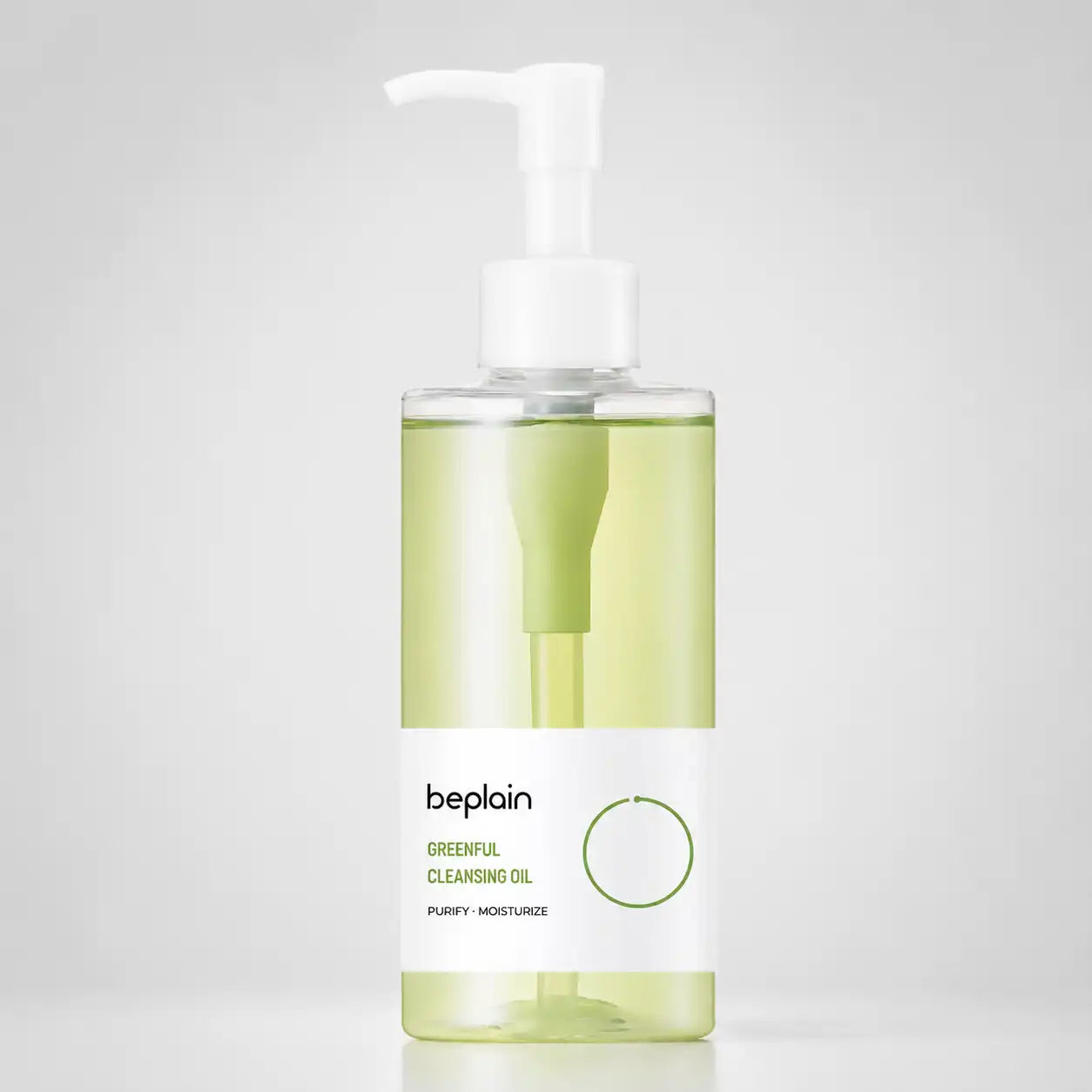 beplain Mung Bean Cleansing Oil 200ml bottle front label