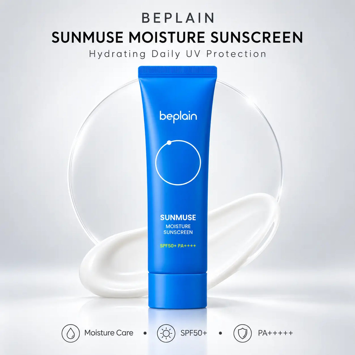 beplain Sunmuse Moisture Sunscreen 50ml