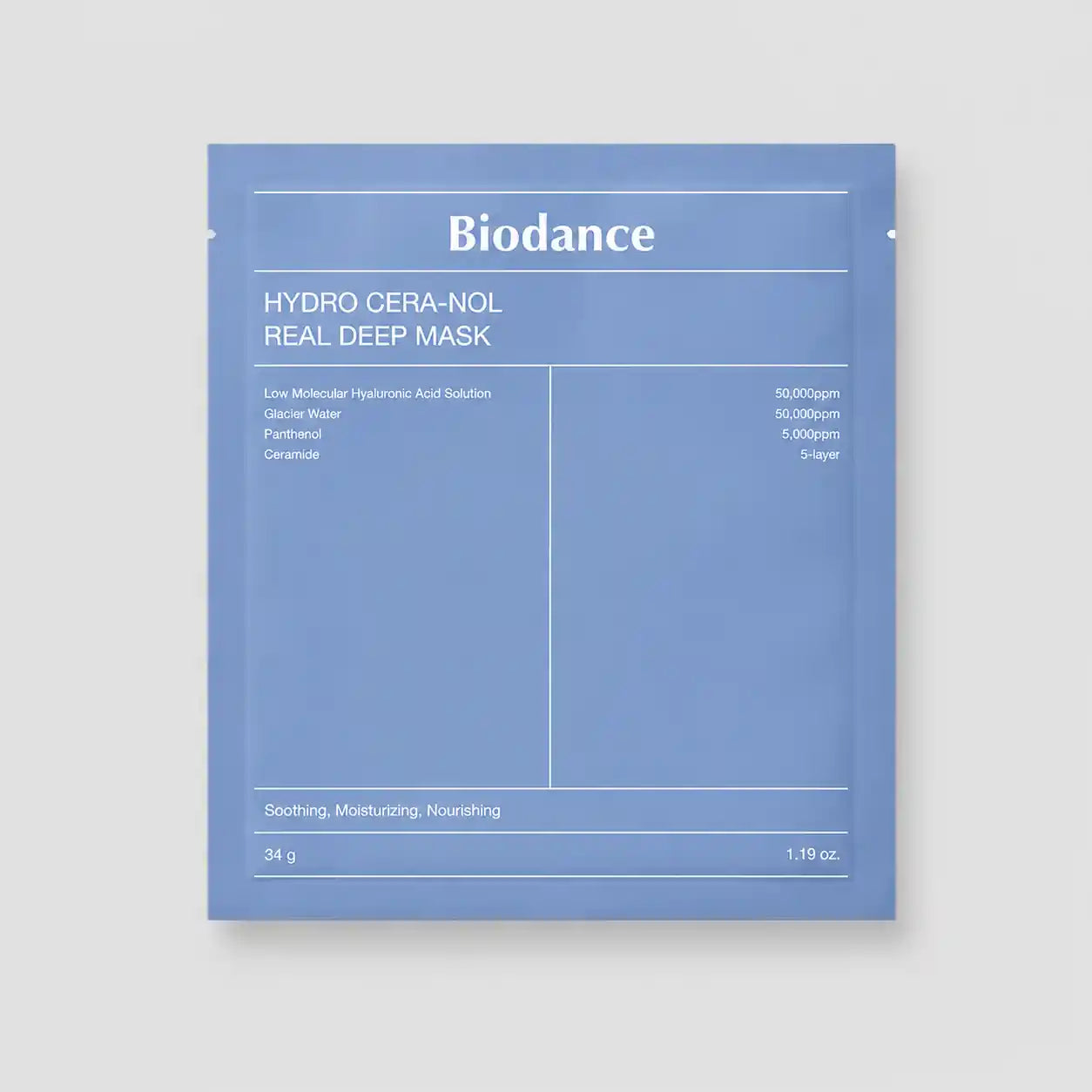 BIODANCE Hydro Cera Nol Real Deep Mask 4ea