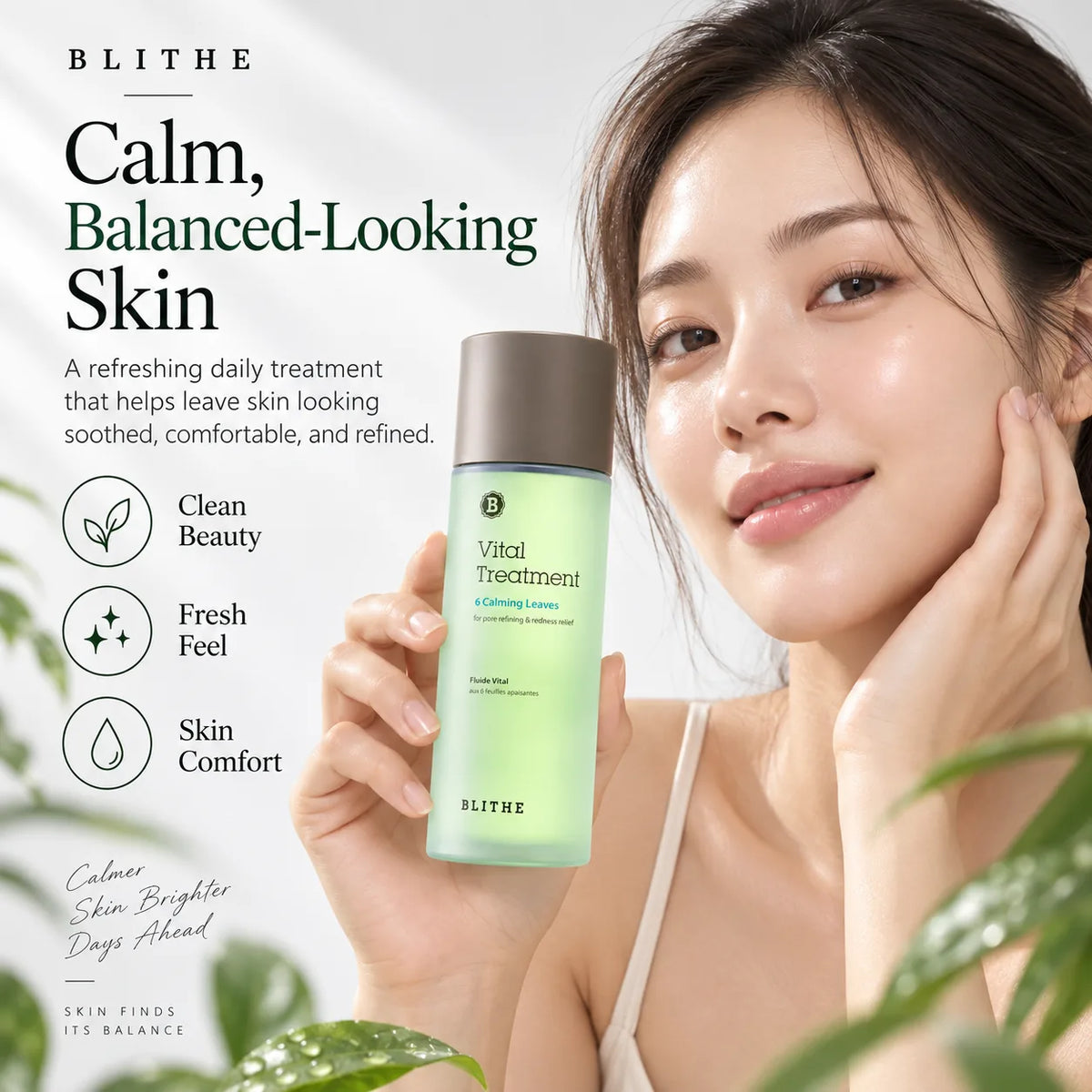 BLITHE Vital care 6 Calming Leaves 150ml