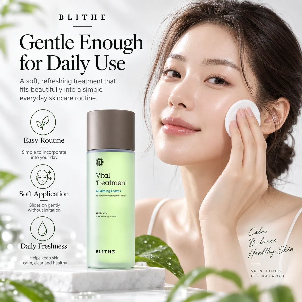 BLITHE Vital care 6 Calming Leaves 150ml