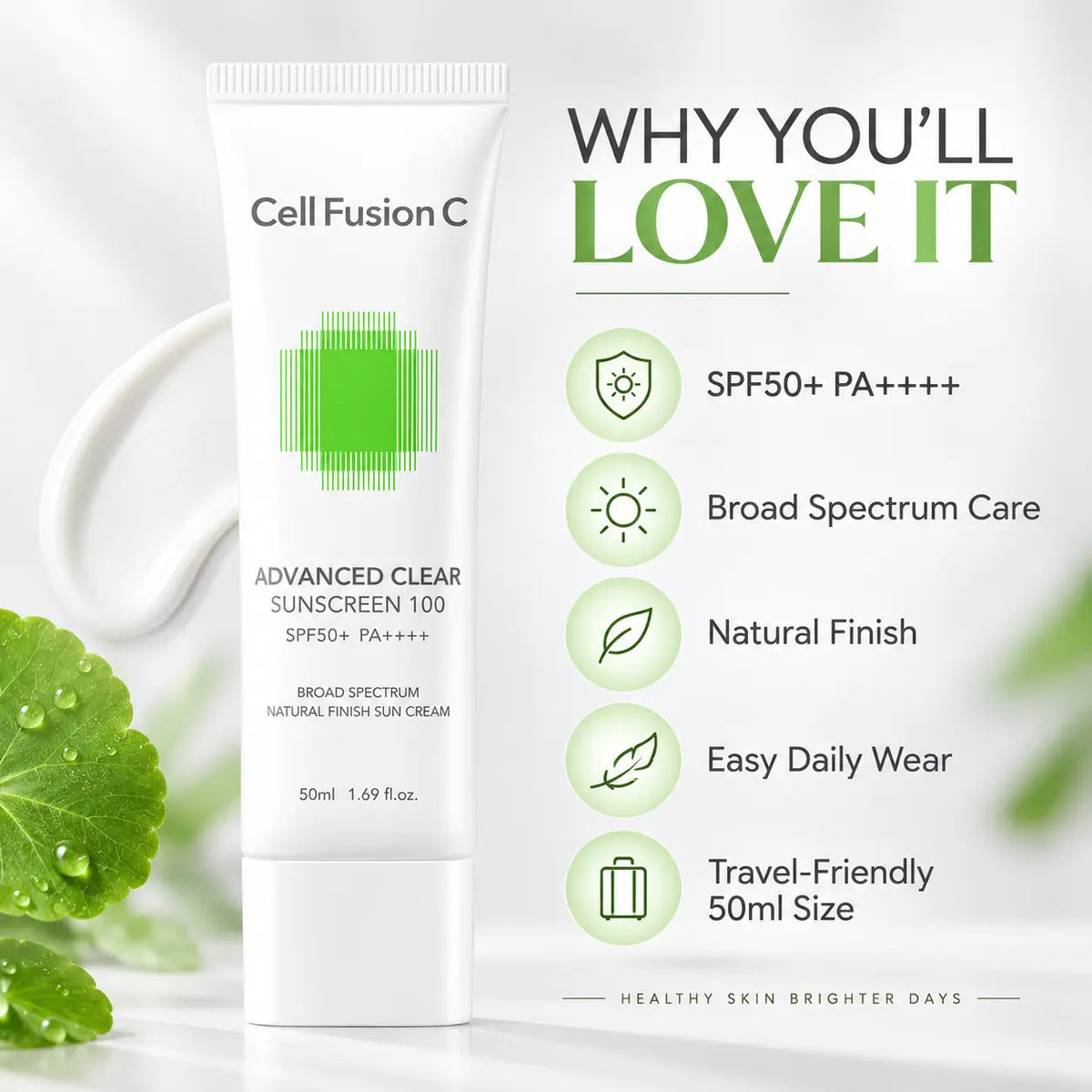 Cell Fusion C Advanced Clear Sunscreen 100 SPF50+ PA++++ 50ml