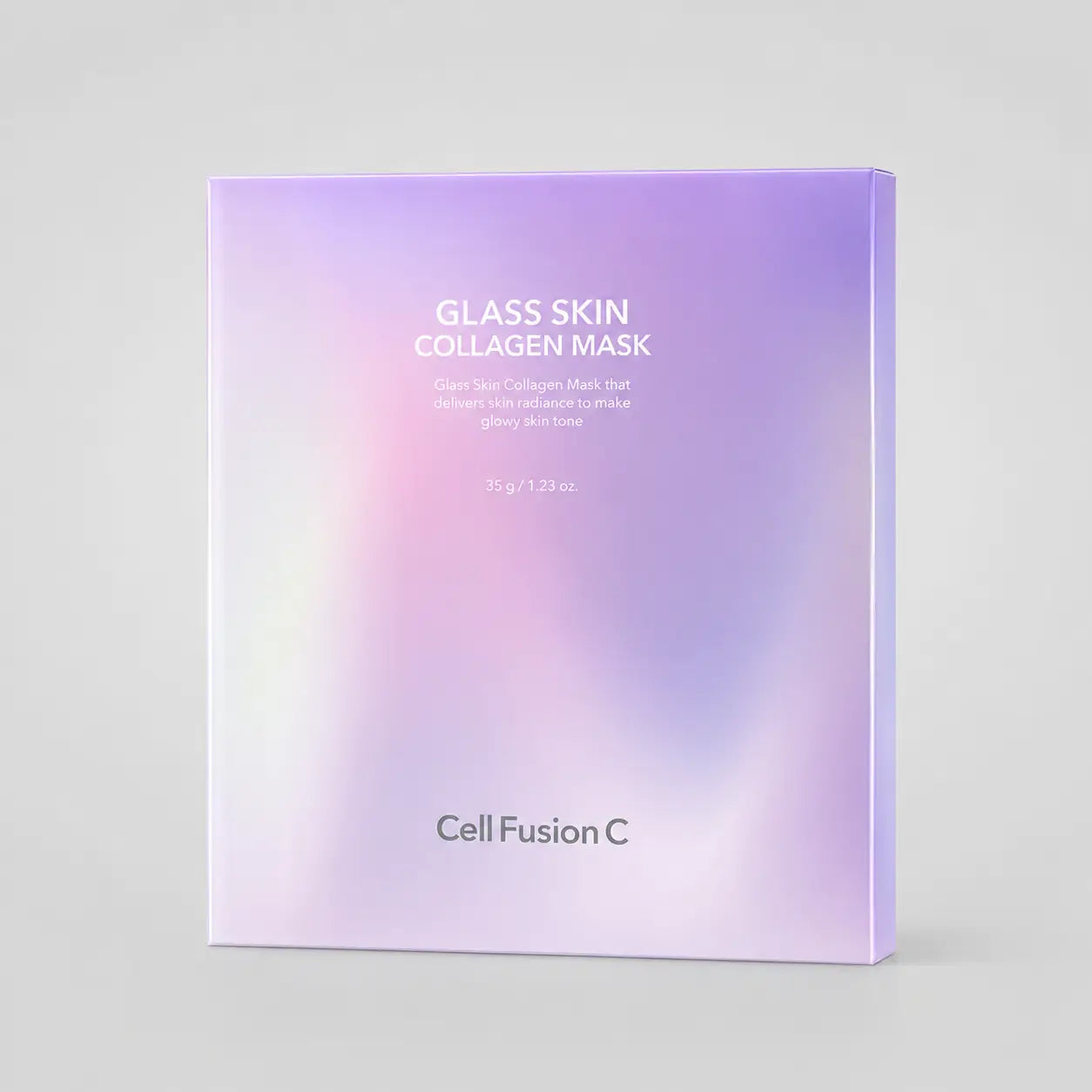 Cell Fusion C Glass Skin Collagen Mask box of 5 front view