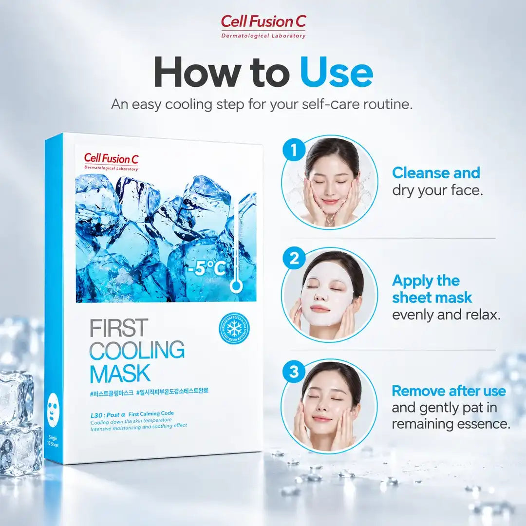 Cell Fusion C Post Alpha First Cooling Mask 5 Sheets