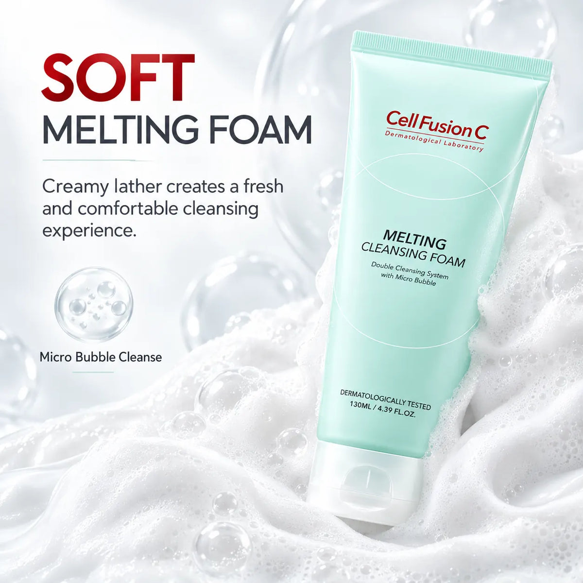 Cell Fusion C Melting Cleansing Foam 130ml