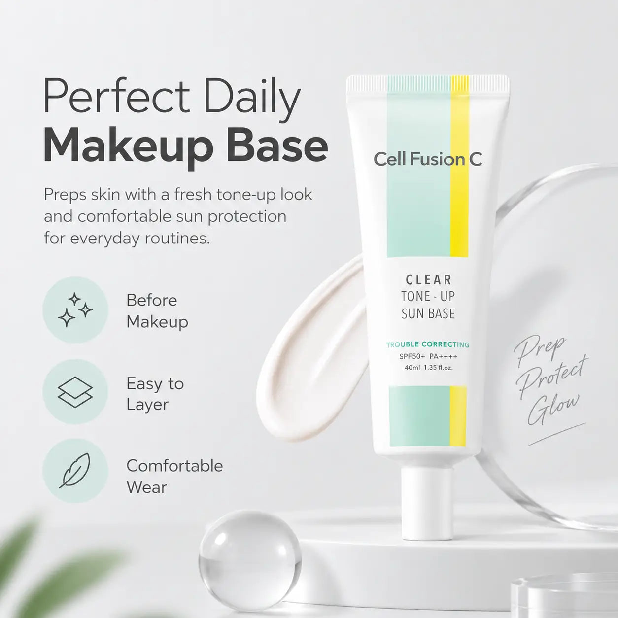 Cell Fusion C Clear Tone Up Sun Base SPF50+ PA++++ 40ml