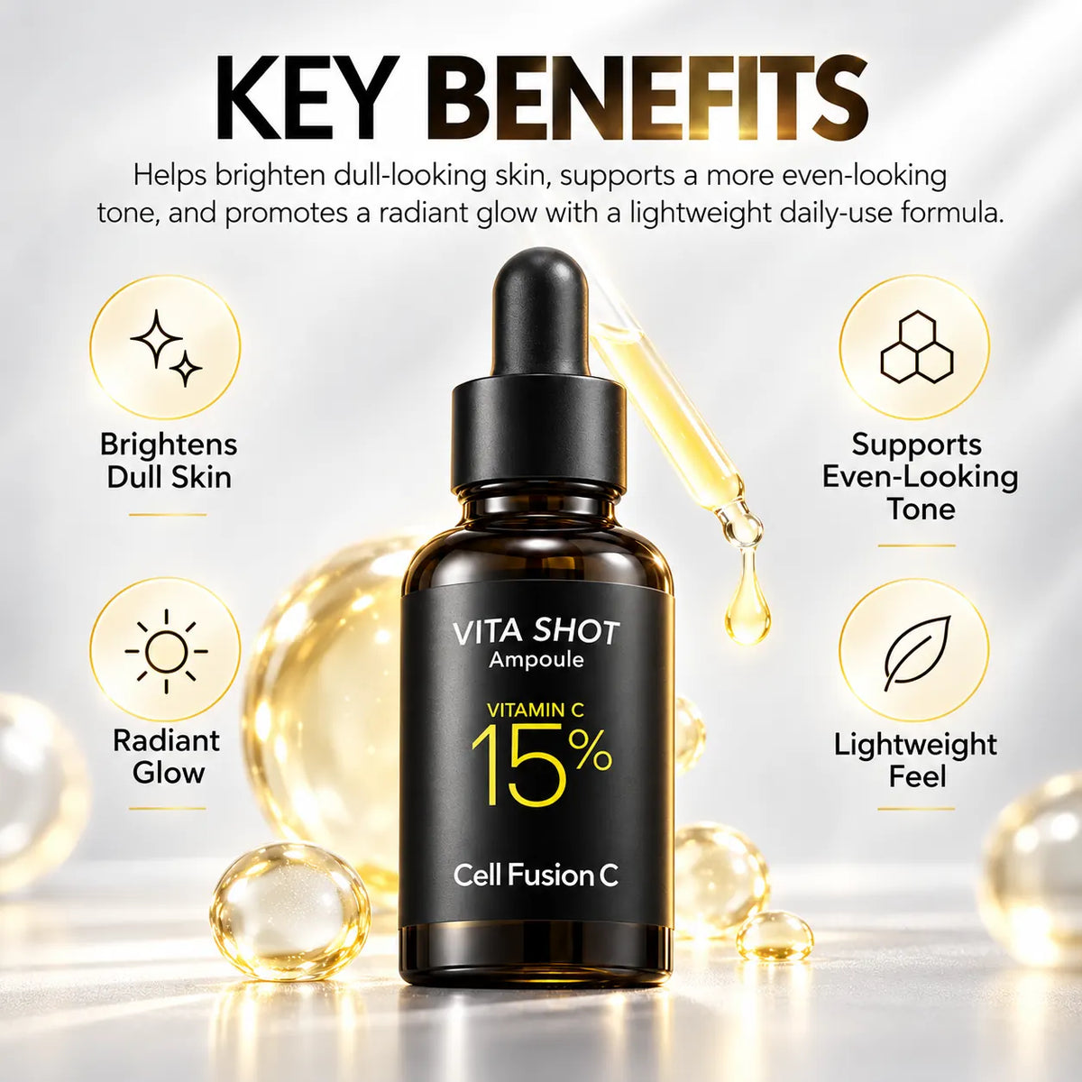 Cell Fusion C Toning C Vita Shot Ampoule Twin Pack 20g + 20g