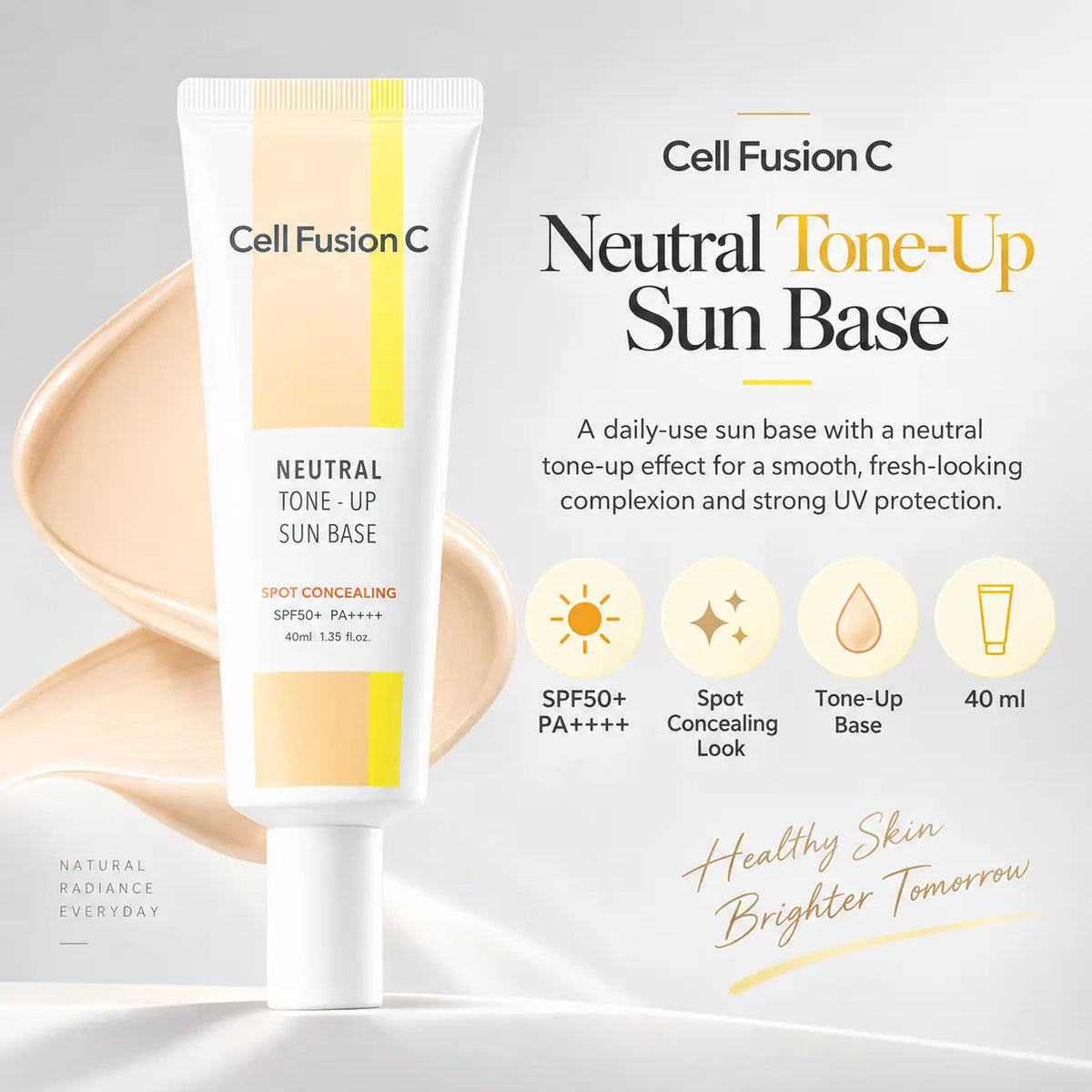 Cell Fusion C Neutral Tone Up Sun Base SPF50+ PA++++ 40ml
