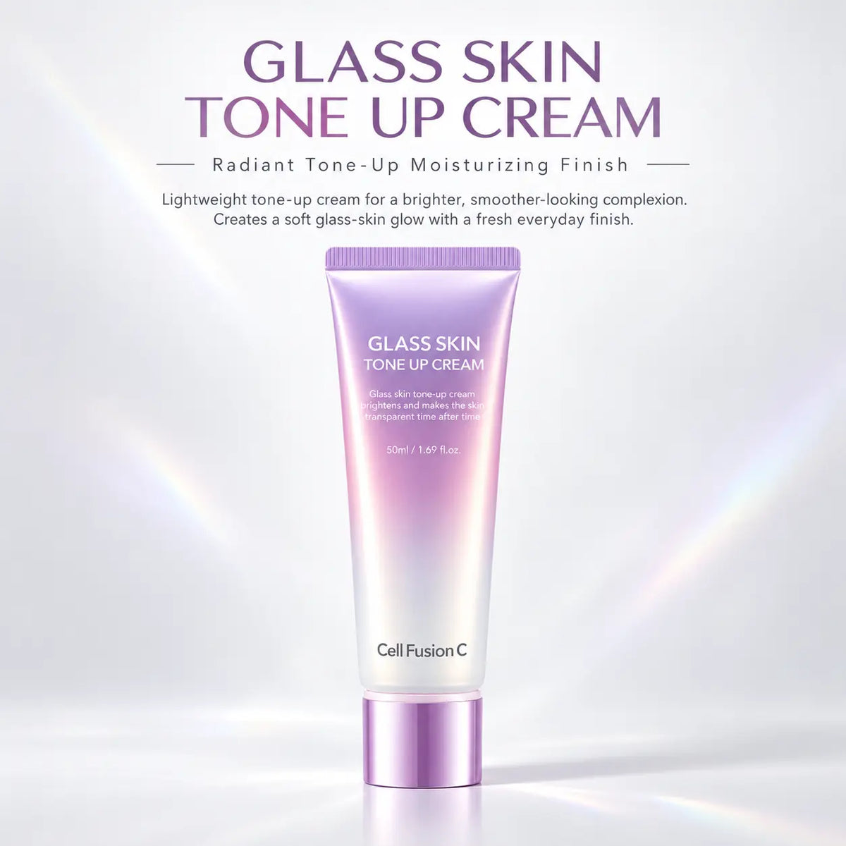 Cell Fusion C Glass Skin Tone Up Cream Base 50ml